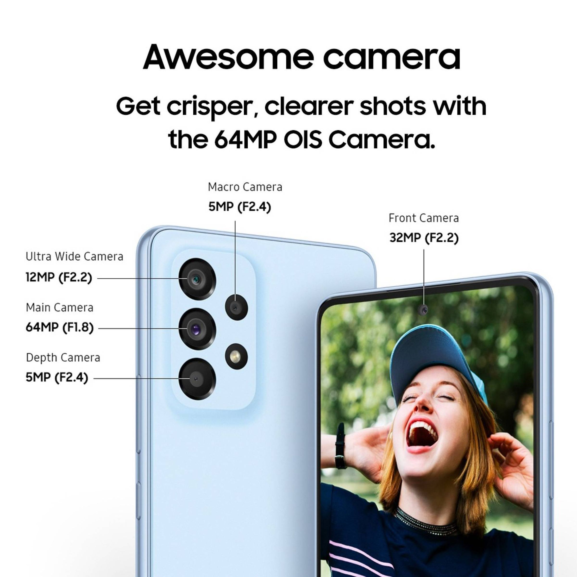 SAMSUNG Galaxy A53 5G (8GB RAM, 256GB, Awesome Blue)_8