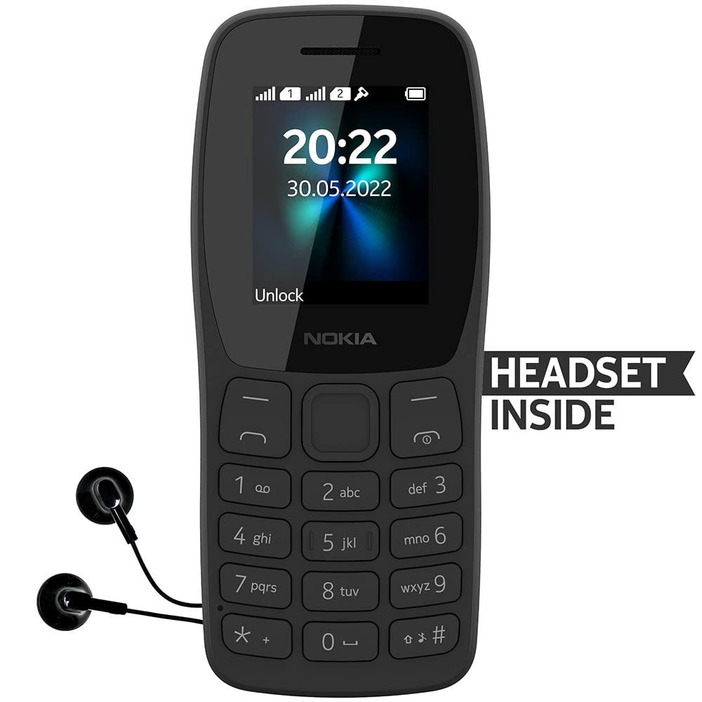 NOKIA 110 (4MB, Dual SIM, Rear Camera, Charcoal) NOKIA 110 (4MB, Dual SIM, Rear Camera, Charcoal)_10