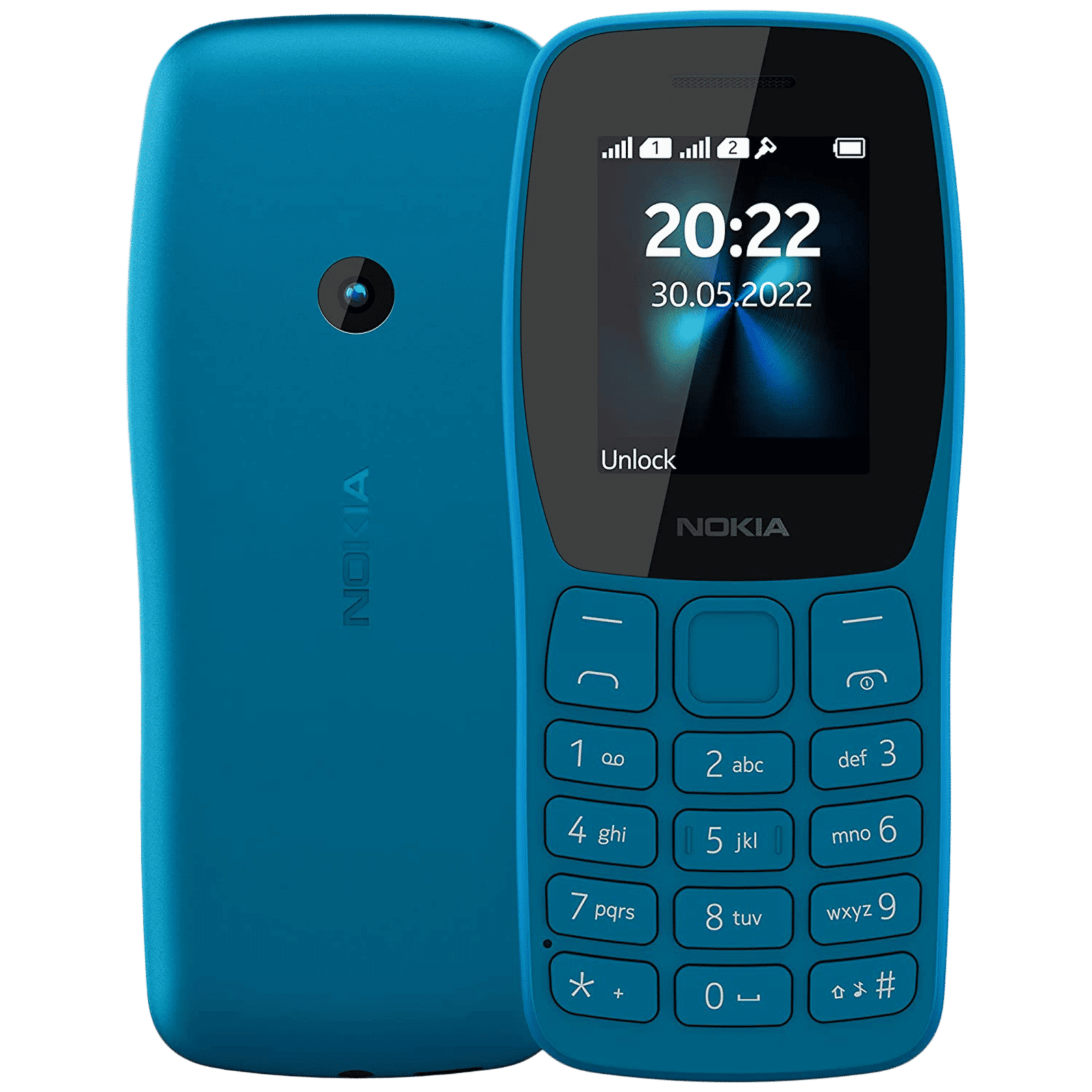 NOKIA 110 (4MB, Dual SIM, Rear Camera, Cyan)_8
