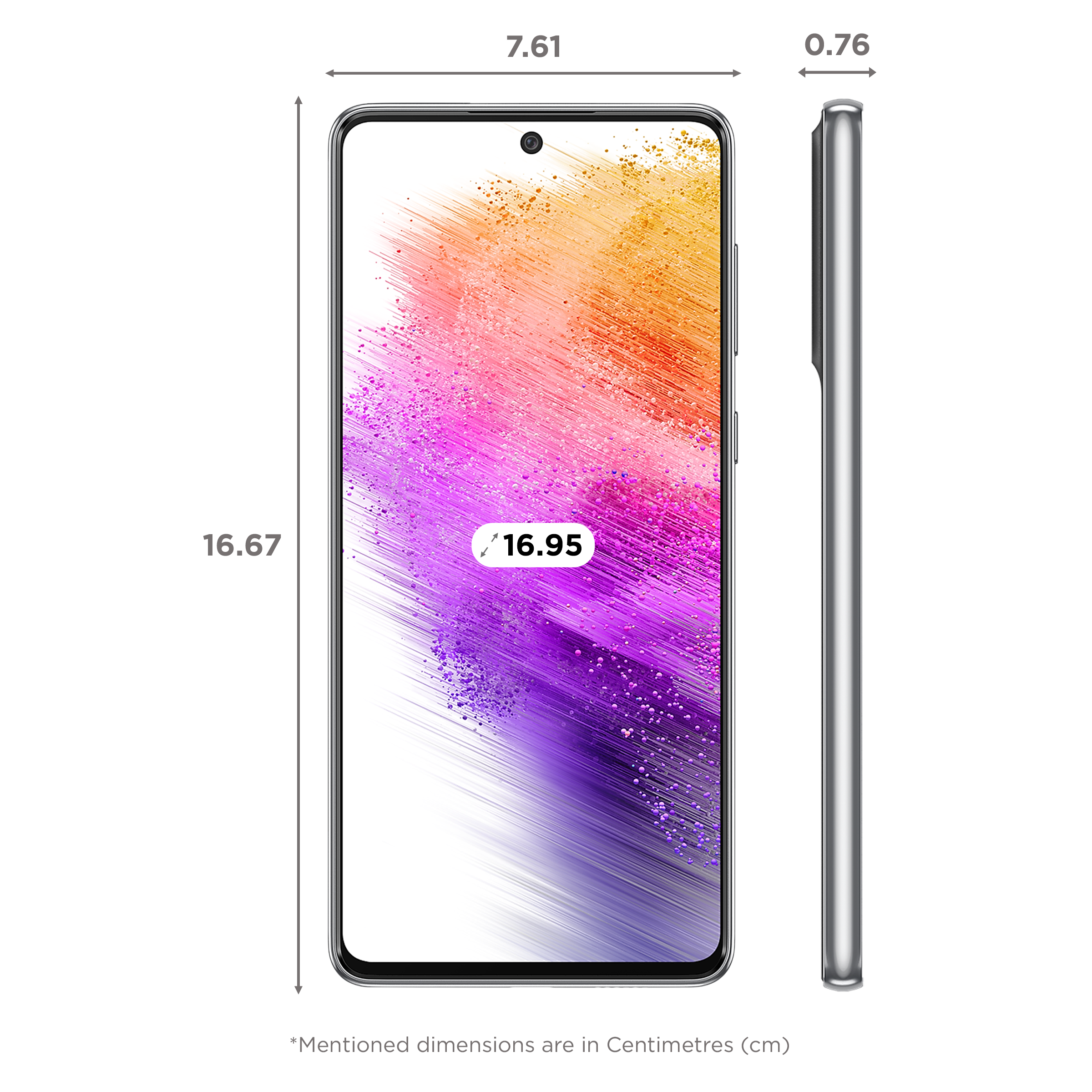 SAMSUNG Galaxy A73 5G (8GB RAM, 256GB, Awesome Gray)_2