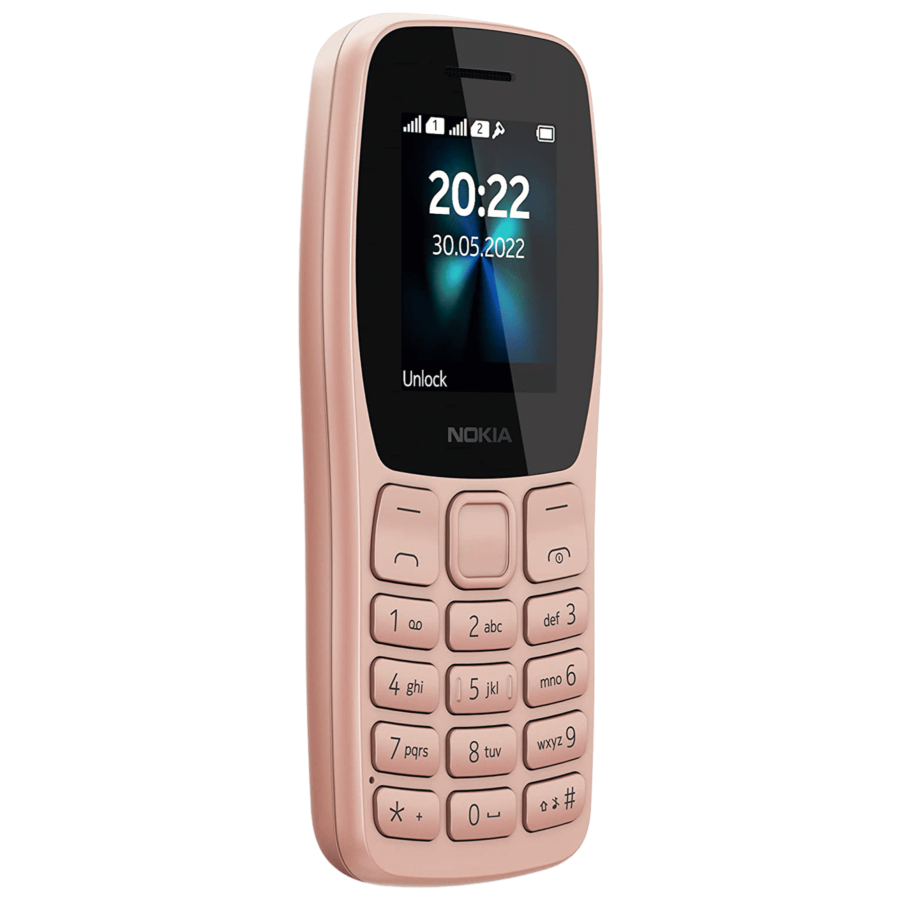 NOKIA 110 (4MB, Dual SIM, Rear Camera, Rose Gold)_4