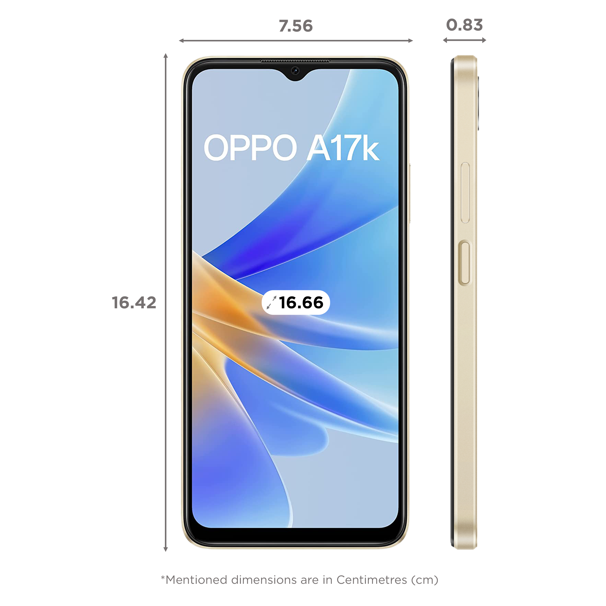 oppo A17k (3GB RAM, 64GB, Gold) oppo A17k (3GB RAM, 64GB, Gold)_2