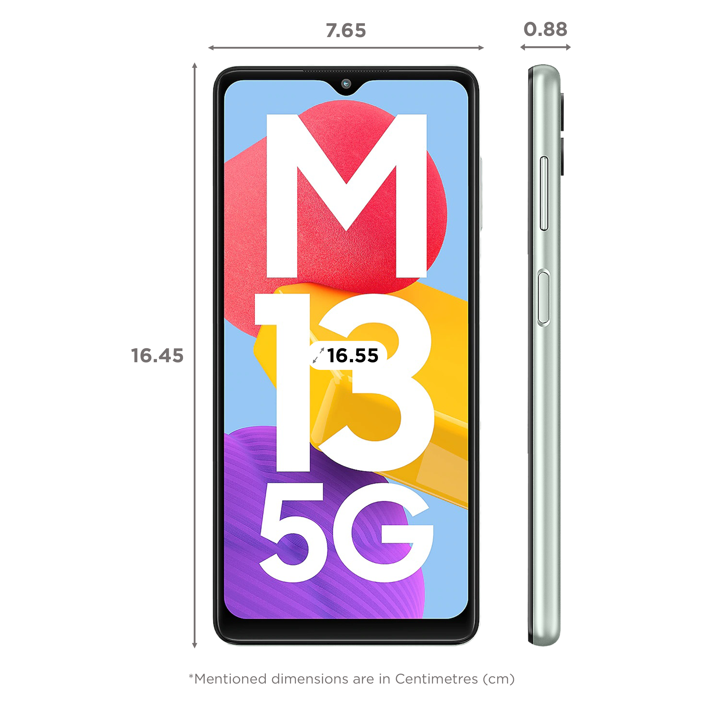 SAMSUNG Galaxy M13 5G (6GB RAM, 128GB, Aqua Green)_2