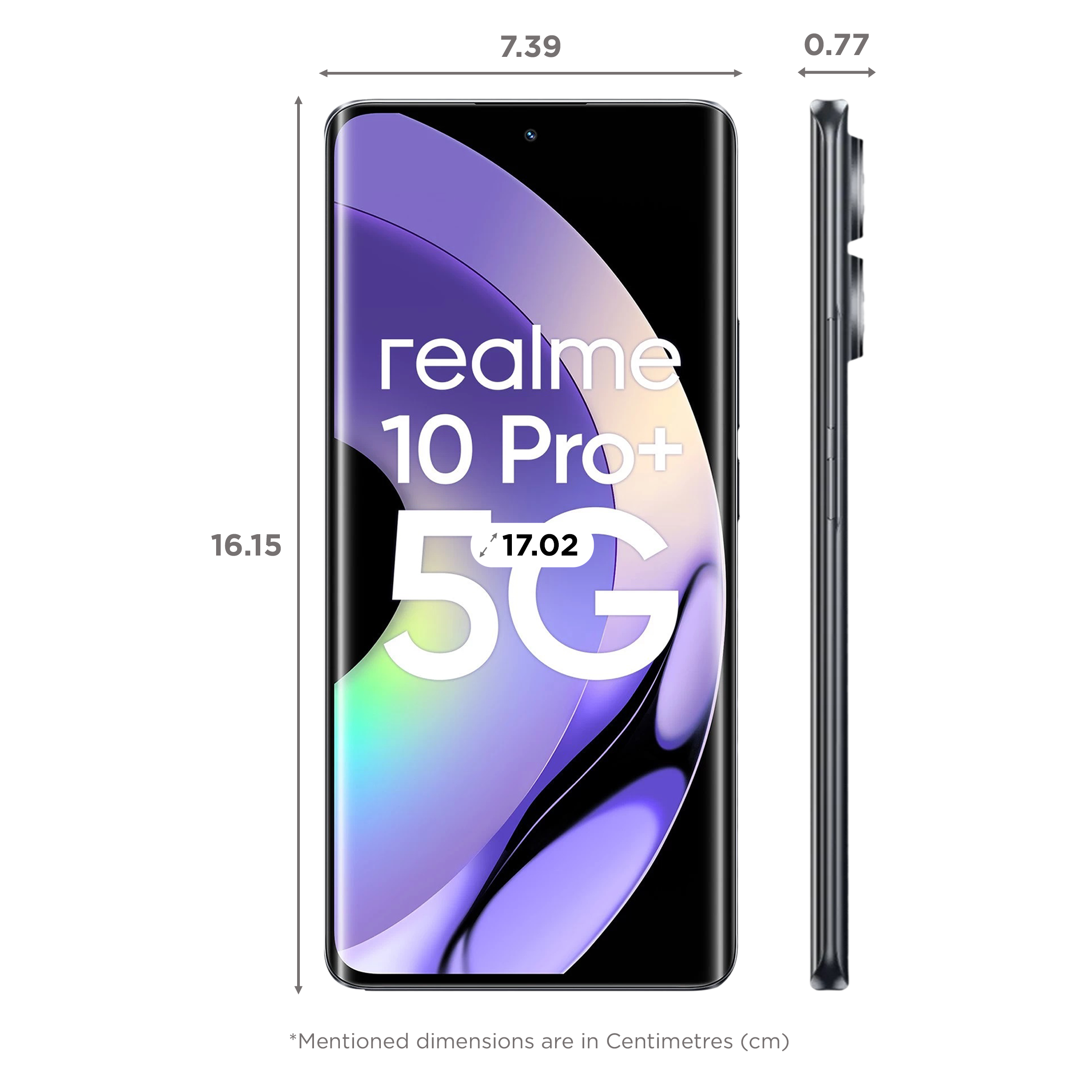 realme 10 Pro+ 5G (6GB RAM, 128GB, Dark Matter)_2