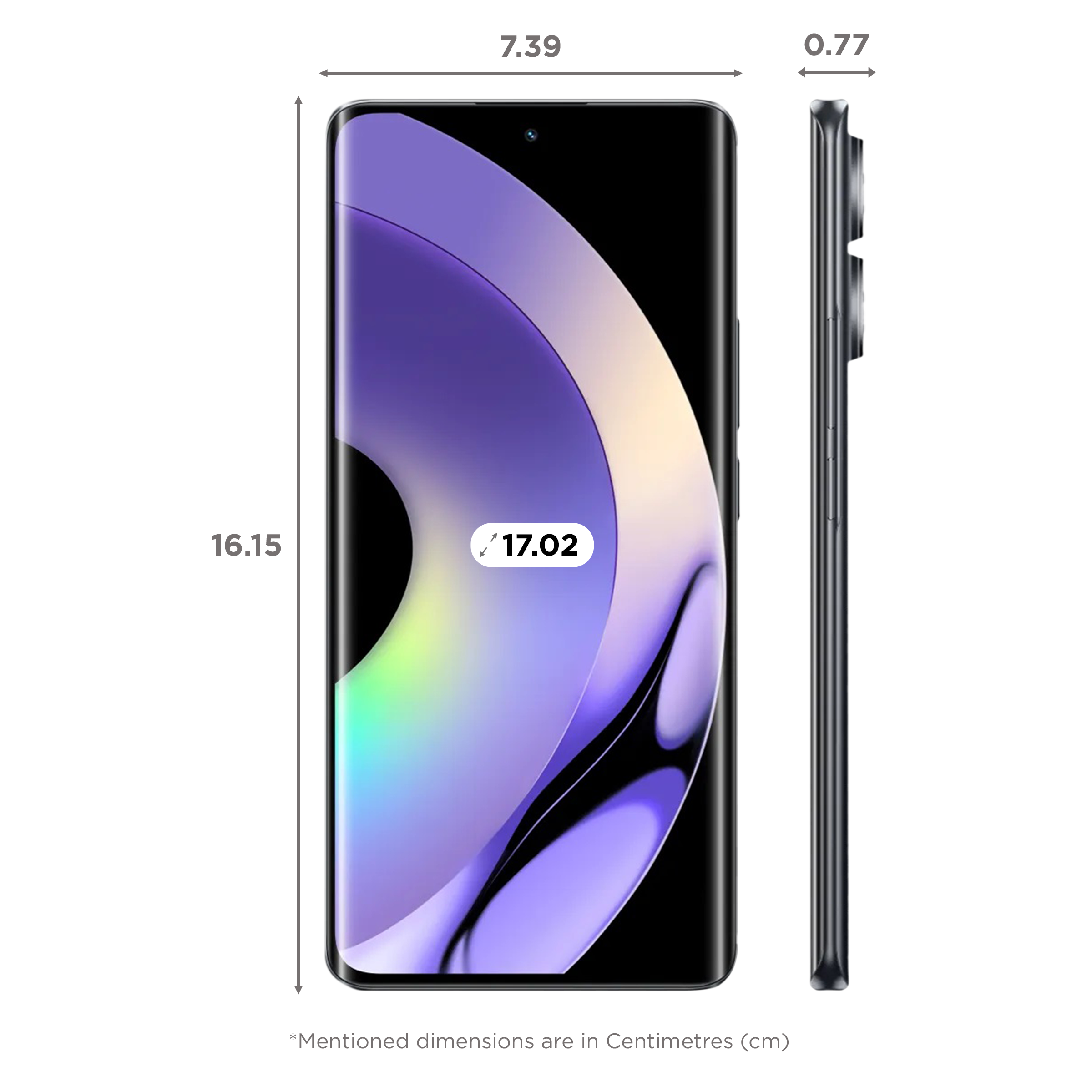 realme 10 Pro+ 5G (8GB RAM, 128GB, Dark Matter)_2