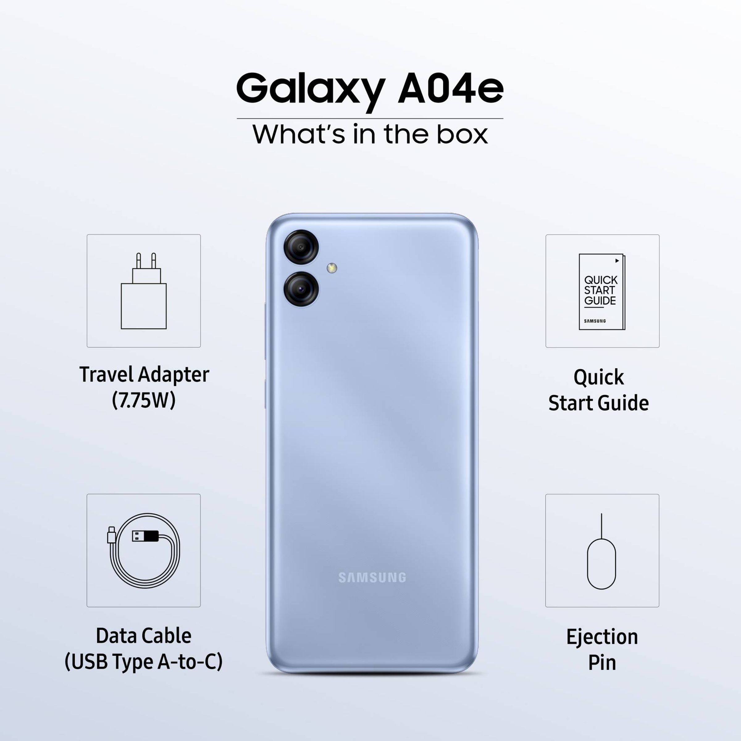 SAMSUNG Galaxy A04e (3GB RAM, 64GB, Light Blue)_10