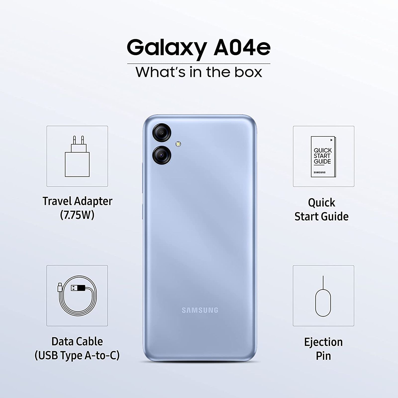 SAMSUNG Galaxy A04e (4GB RAM, 128GB, Light Blue)_12