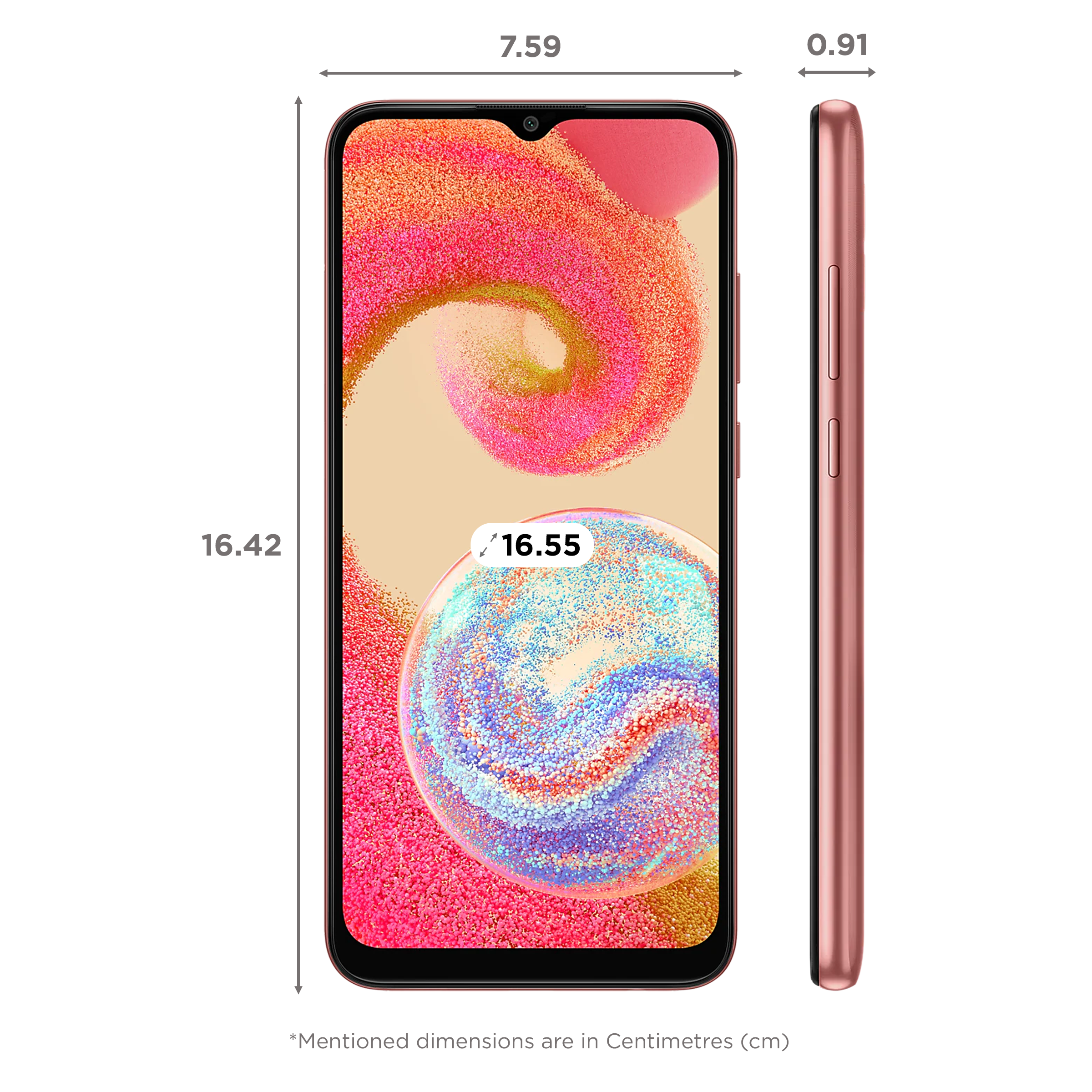 SAMSUNG Galaxy A04e (4GB RAM, 128GB, Copper)_2