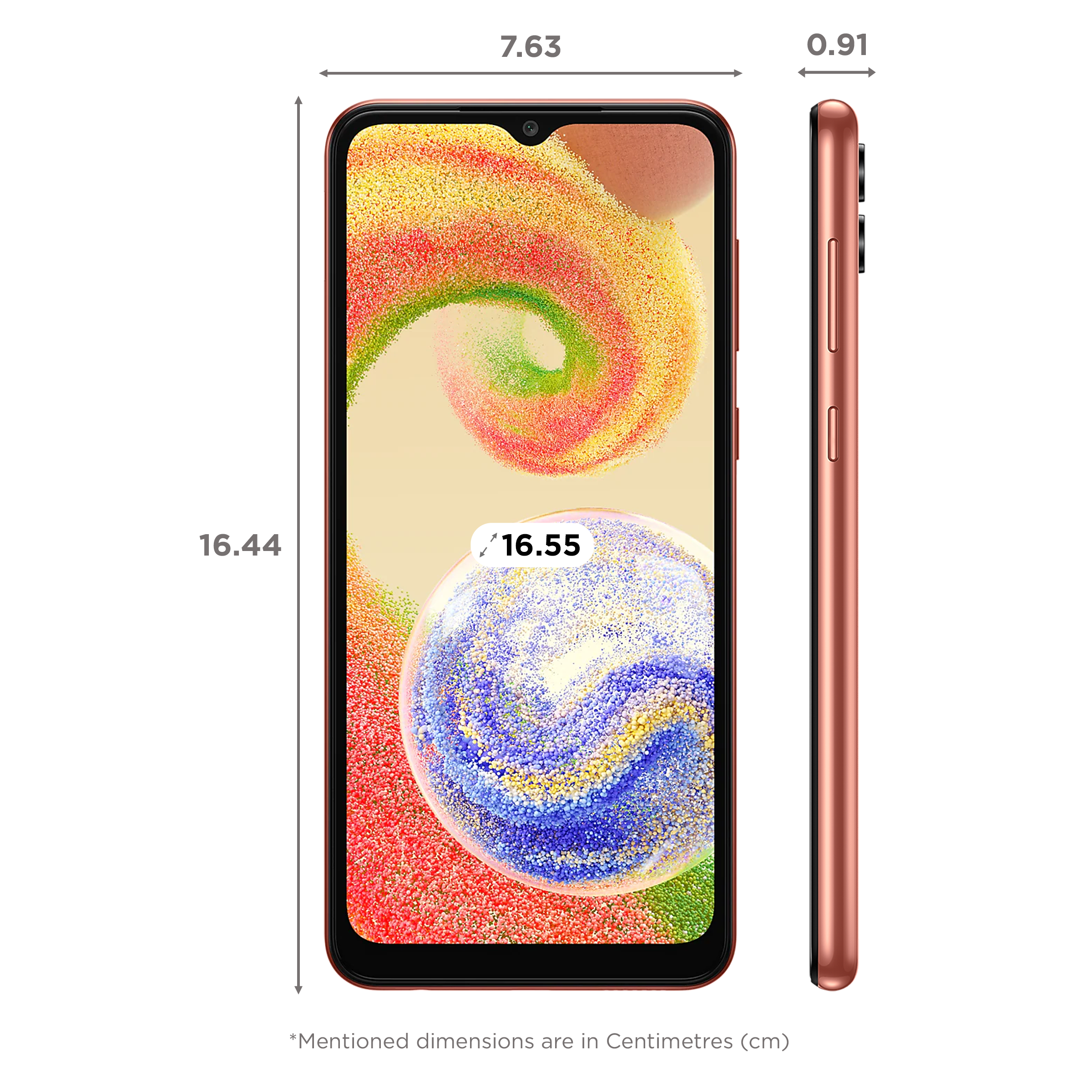 SAMSUNG Galaxy A04 (4GB RAM, 128GB, Copper)_2