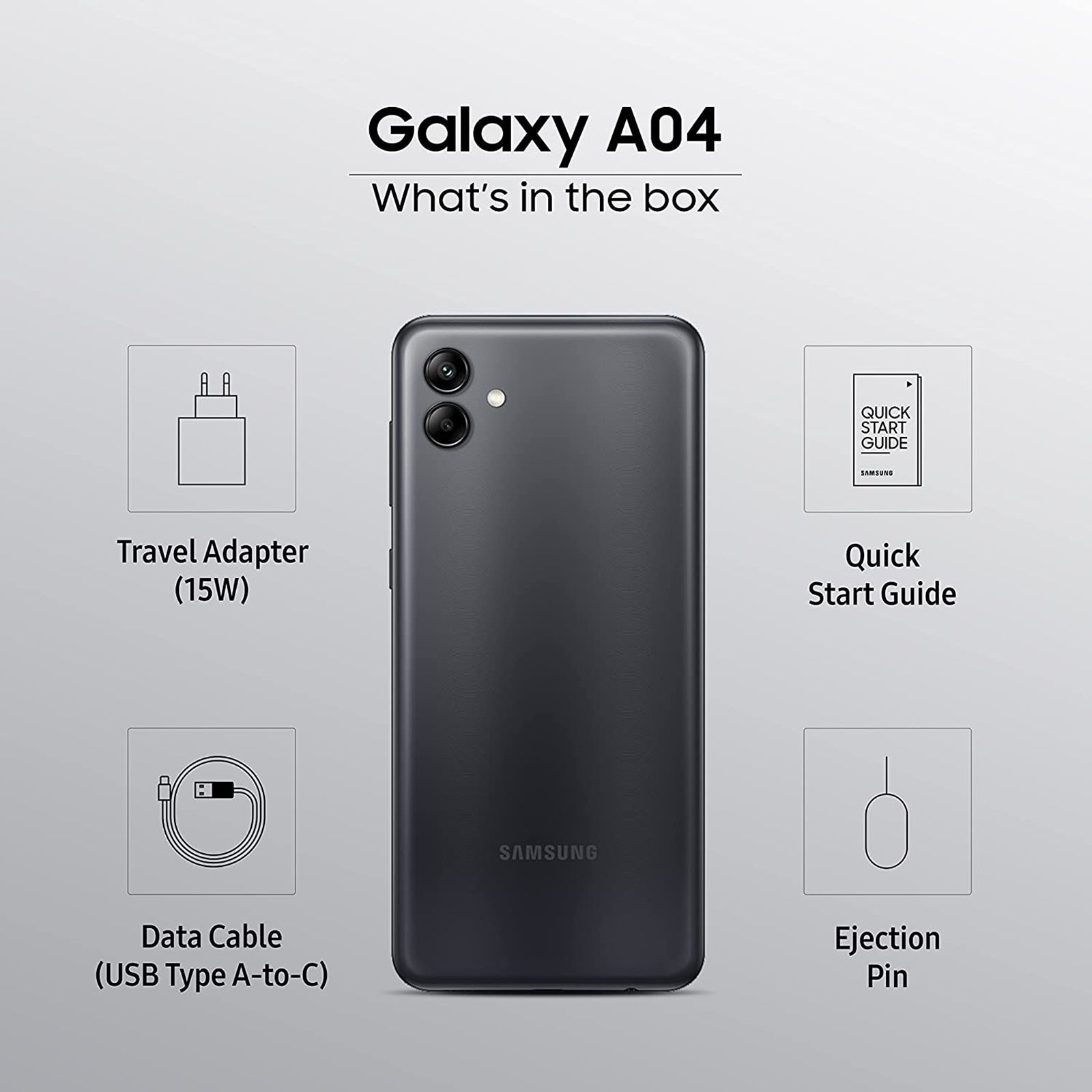 SAMSUNG Galaxy A04 (4GB RAM, 128GB, Black)_12