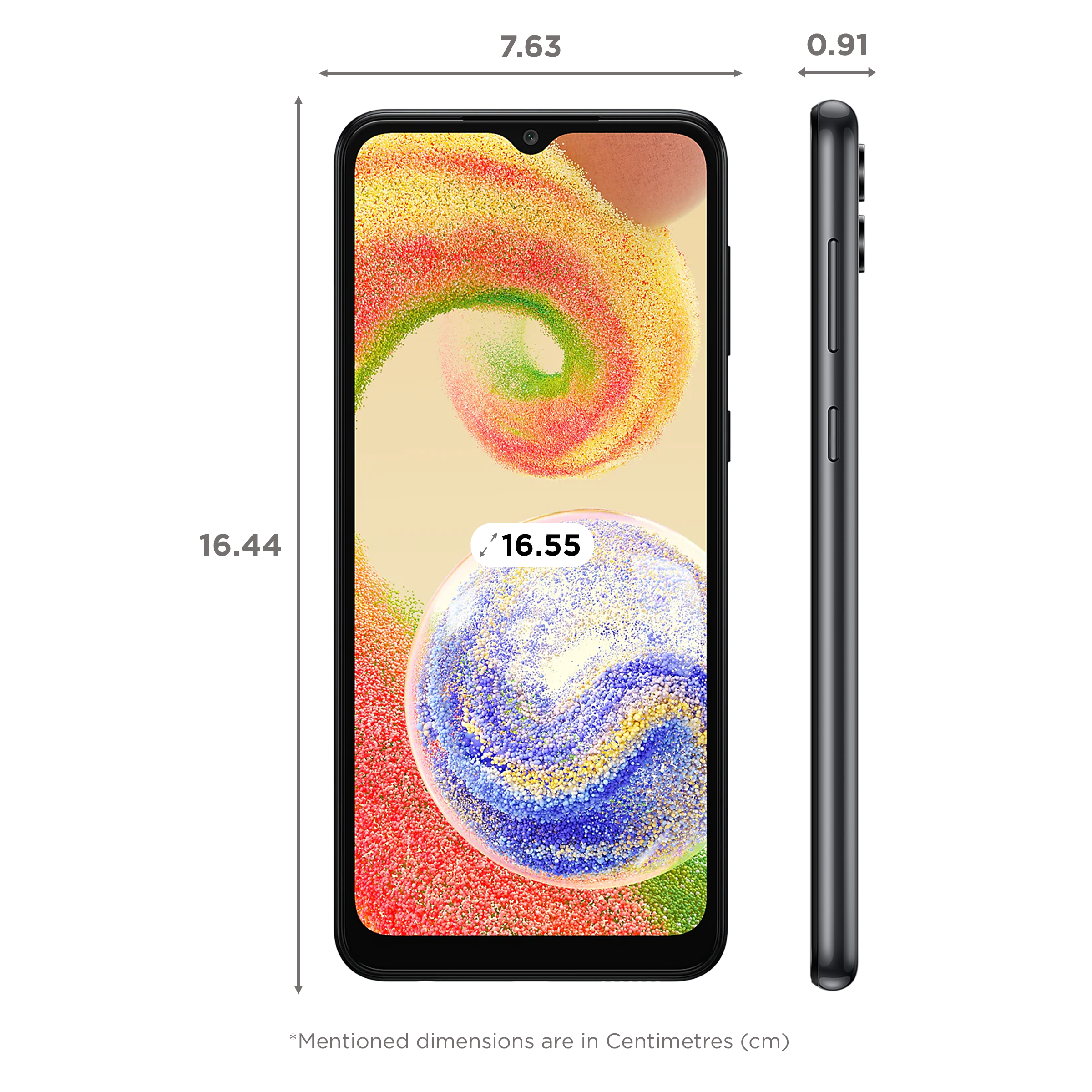 SAMSUNG Galaxy A04 (4GB RAM, 128GB, Black)_2