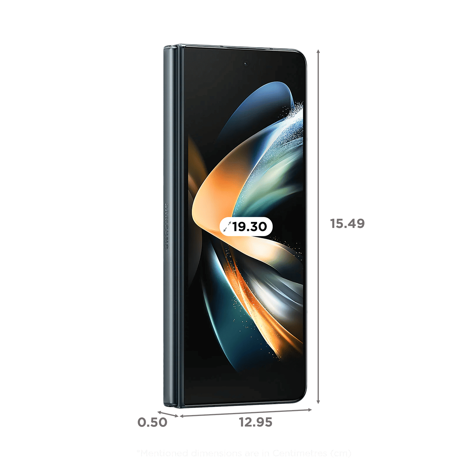 SAMSUNG Galaxy Z Fold4 5G (12GB RAM, 256GB, Graygreen)_2