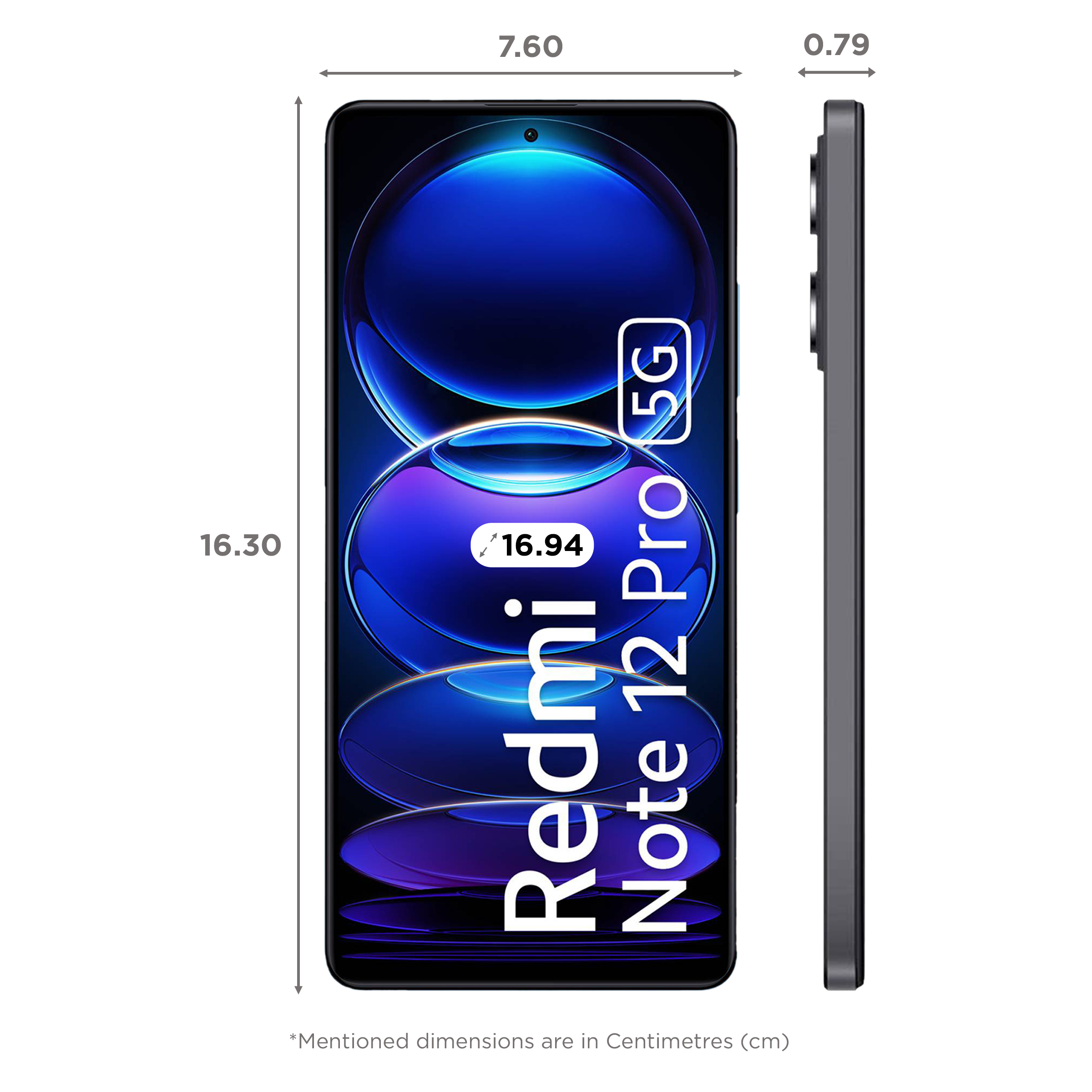 Redmi Note 12 Pro 5G (6GB RAM, 128GB, Onyx Black) Redmi Note 12 Pro 5G (6GB RAM, 128GB, Onyx Black)_2
