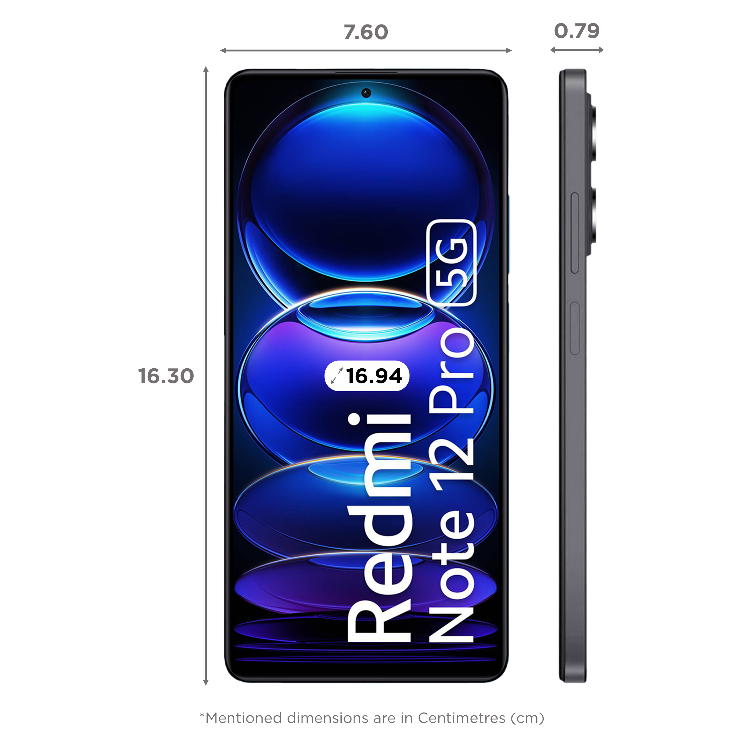 Redmi Note 12 Pro 5G (8GB RAM, 128GB, Onyx Black)_2