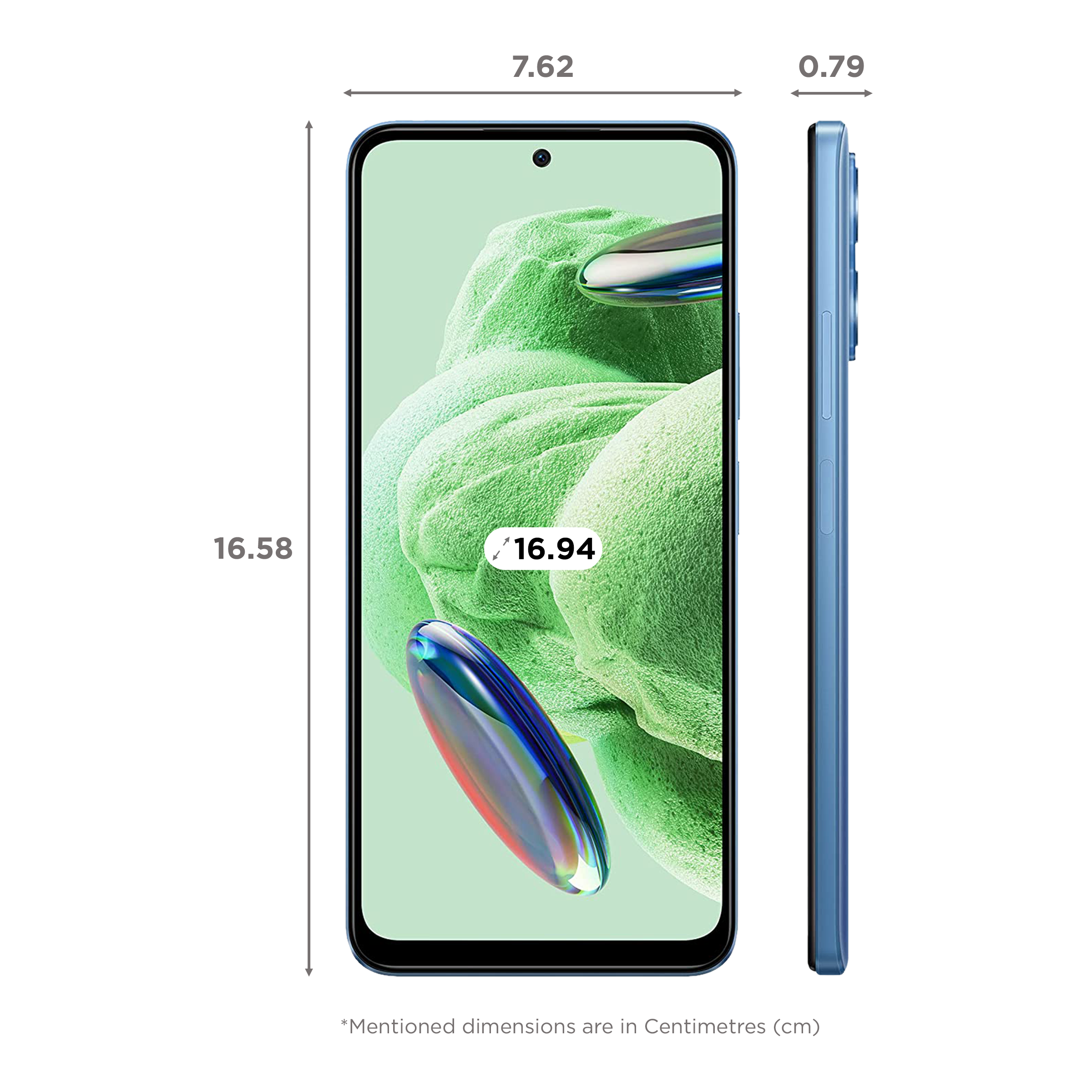 Redmi Note 12 5G (4GB RAM, 128GB, Mystique Blue) Redmi Note 12 5G (4GB RAM, 128GB, Mystique Blue)_2