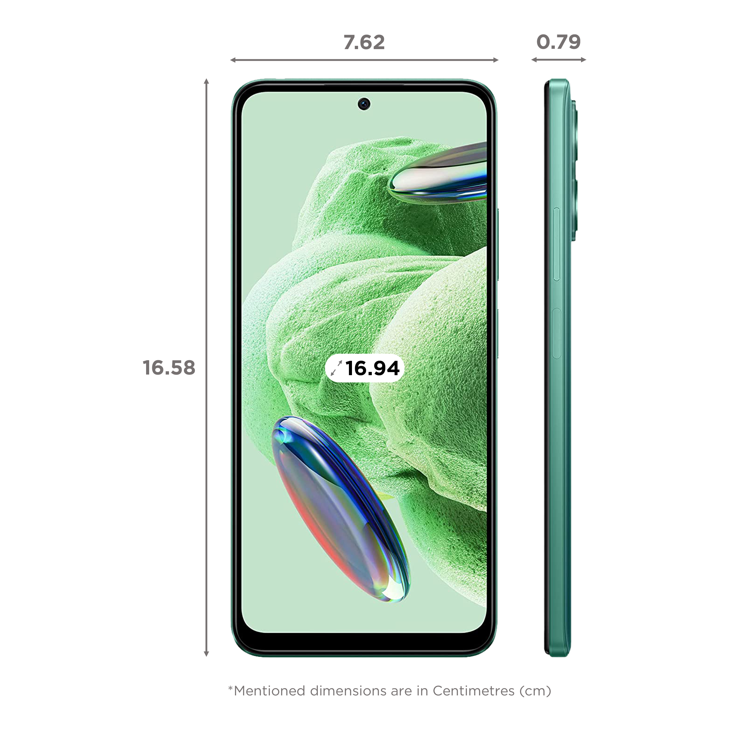 Redmi Note 12 5G (4GB RAM, 128GB, Frosted Green)_2