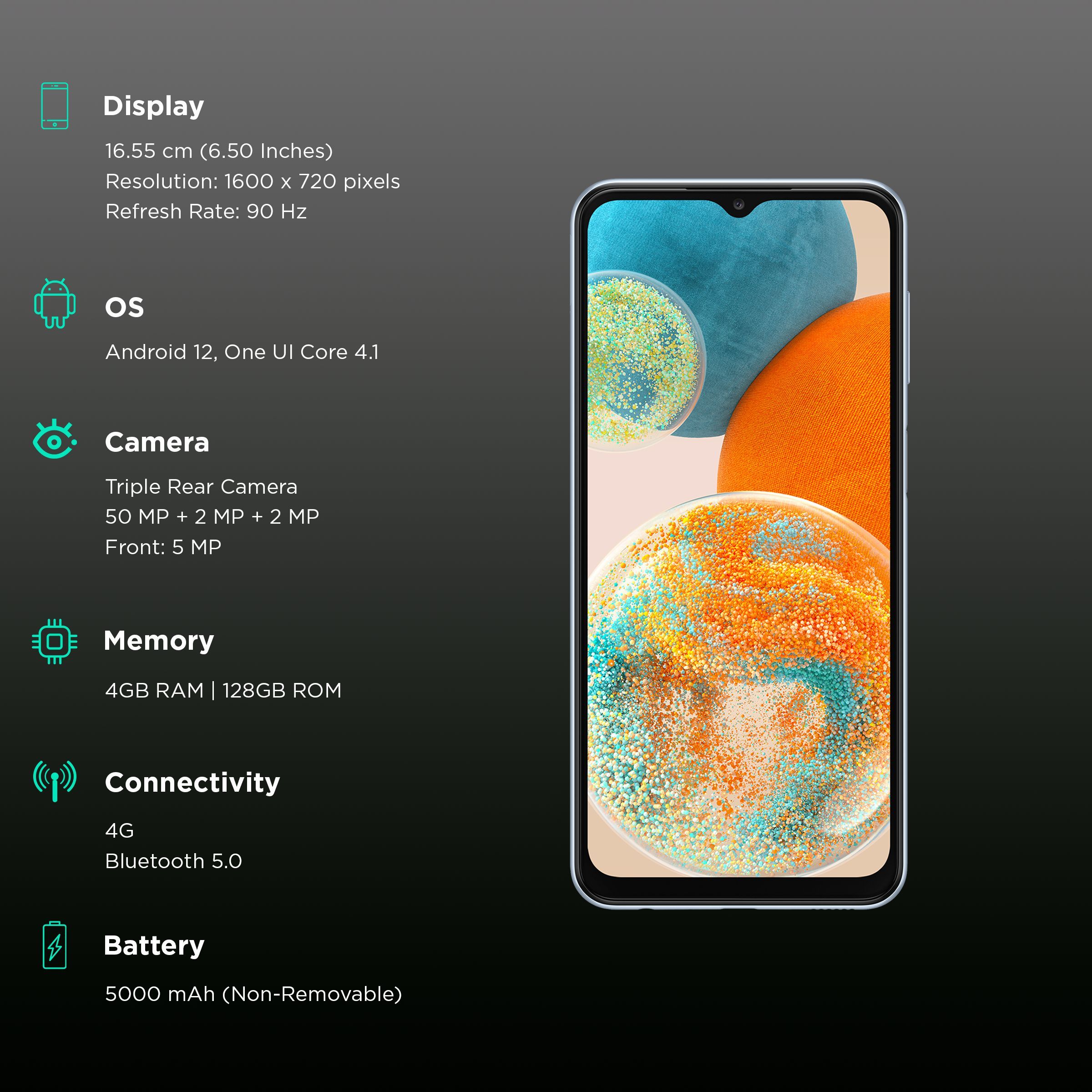 SAMSUNG Galaxy A04s (4GB RAM, 128GB, Copper)_3