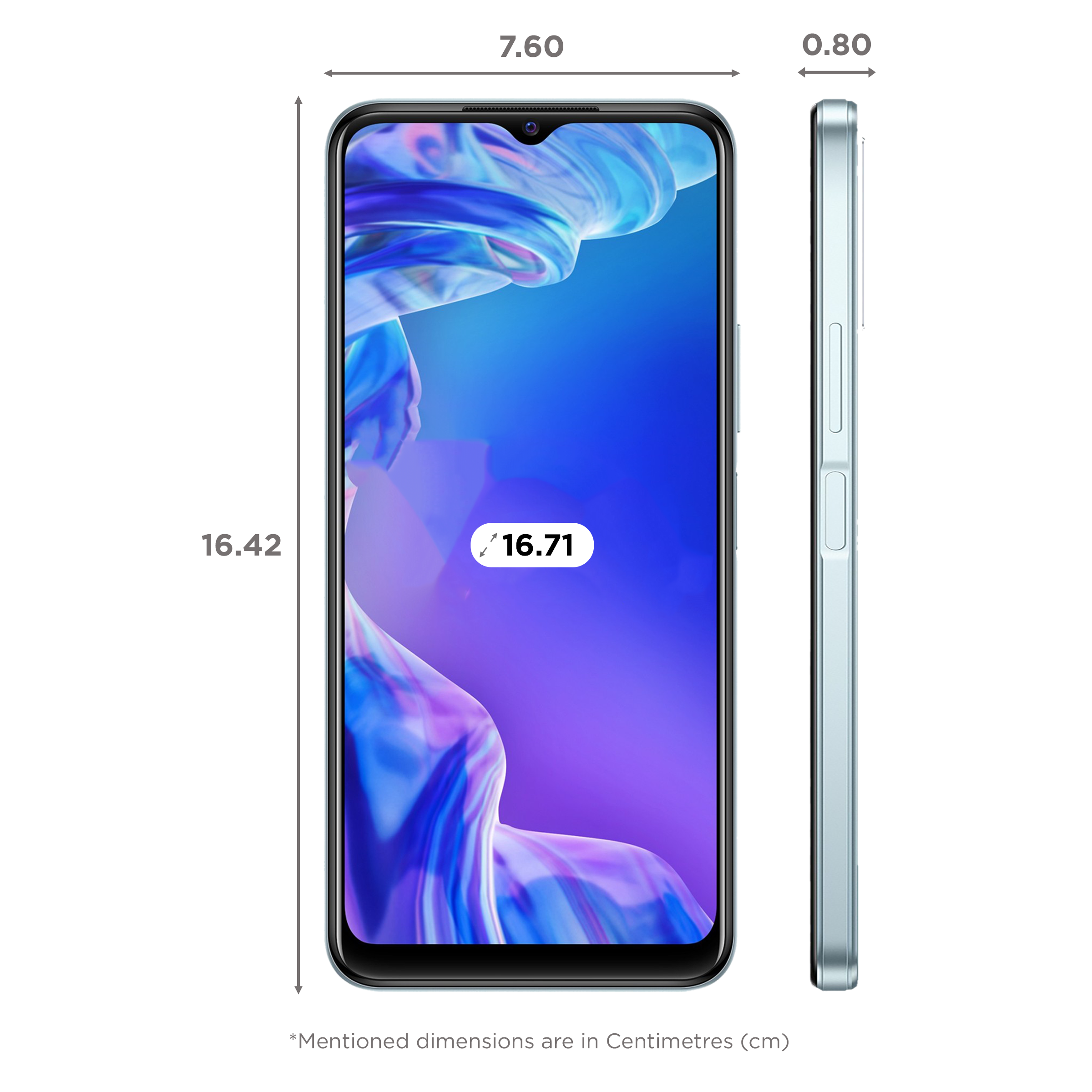 Vivo T1x (4GB RAM, 128GB, Diamond Glow)_2