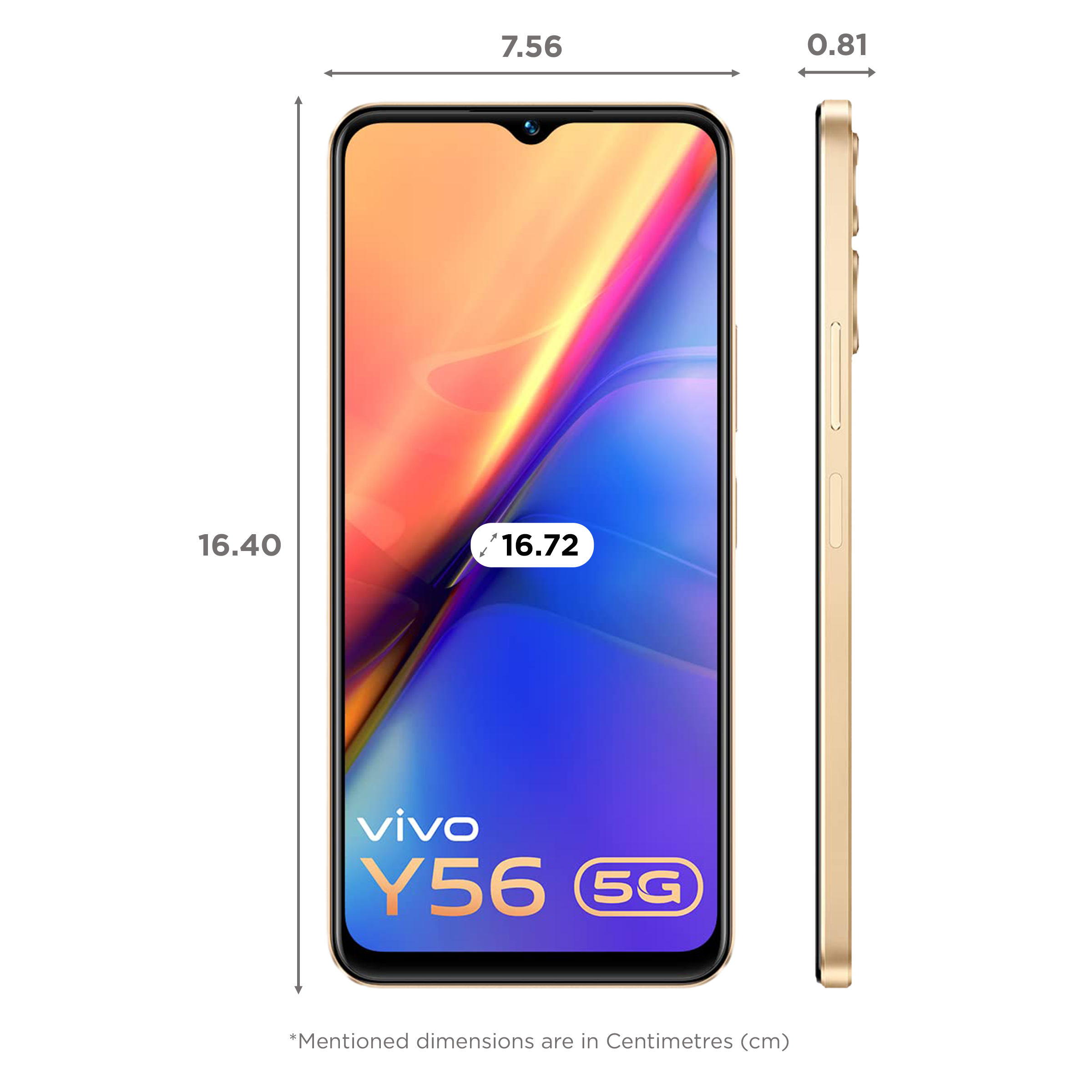 vivo Y56 5G (4GB RAM, 128GB, Orange Shimmer)_2