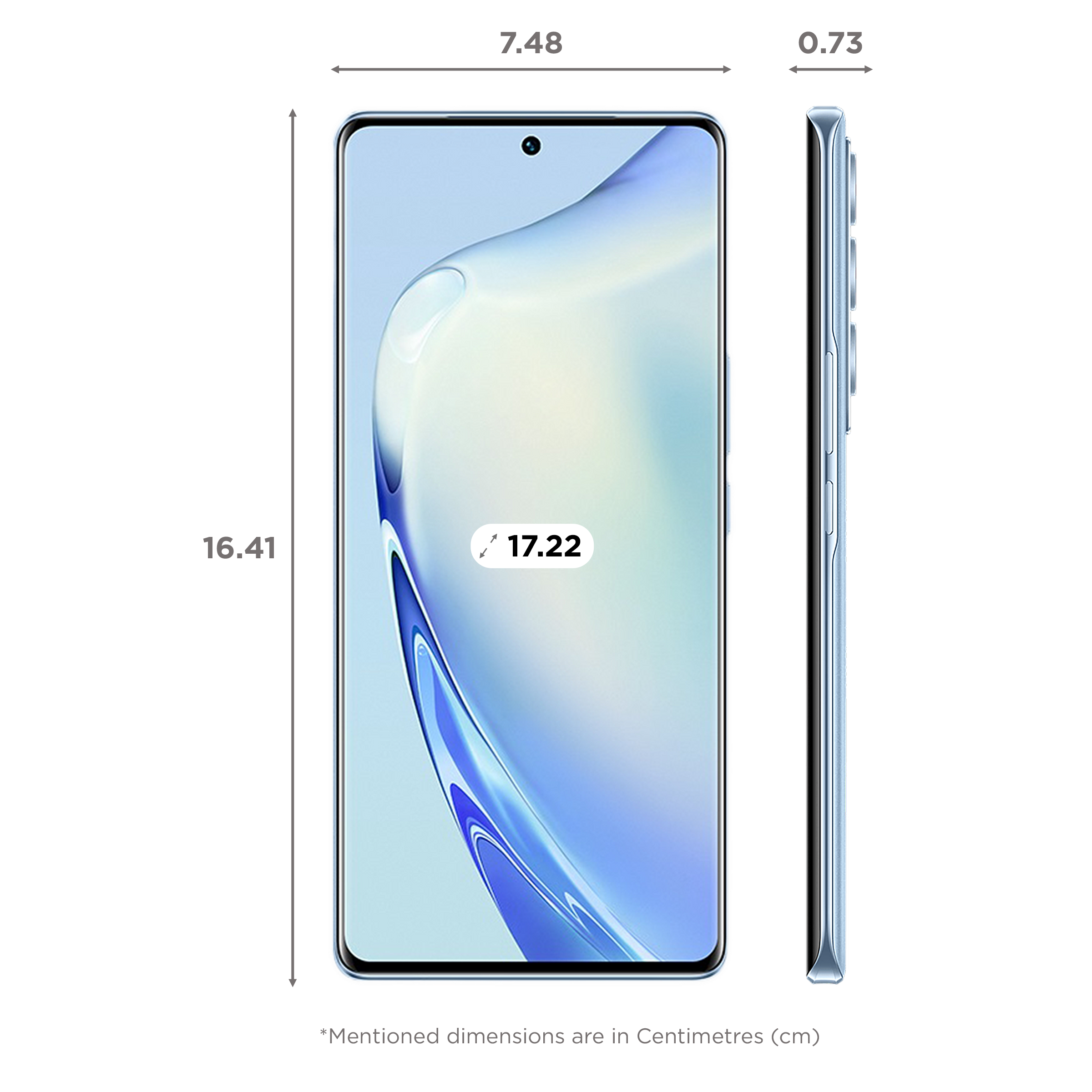 vivo V27 Pro 5G (8GB RAM, 128GB, Magic Blue)_2