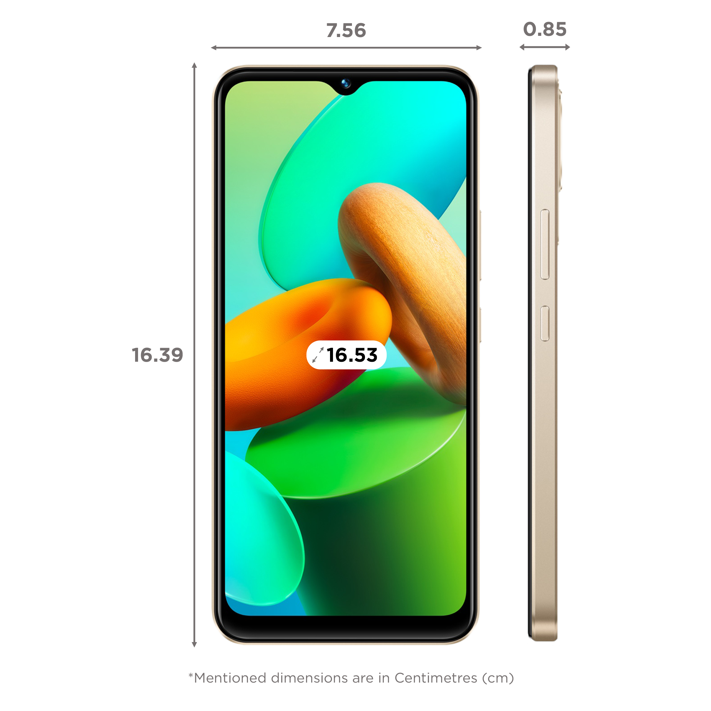 vivo Y02 (2GB RAM, 32GB, Sunset Gold)_2