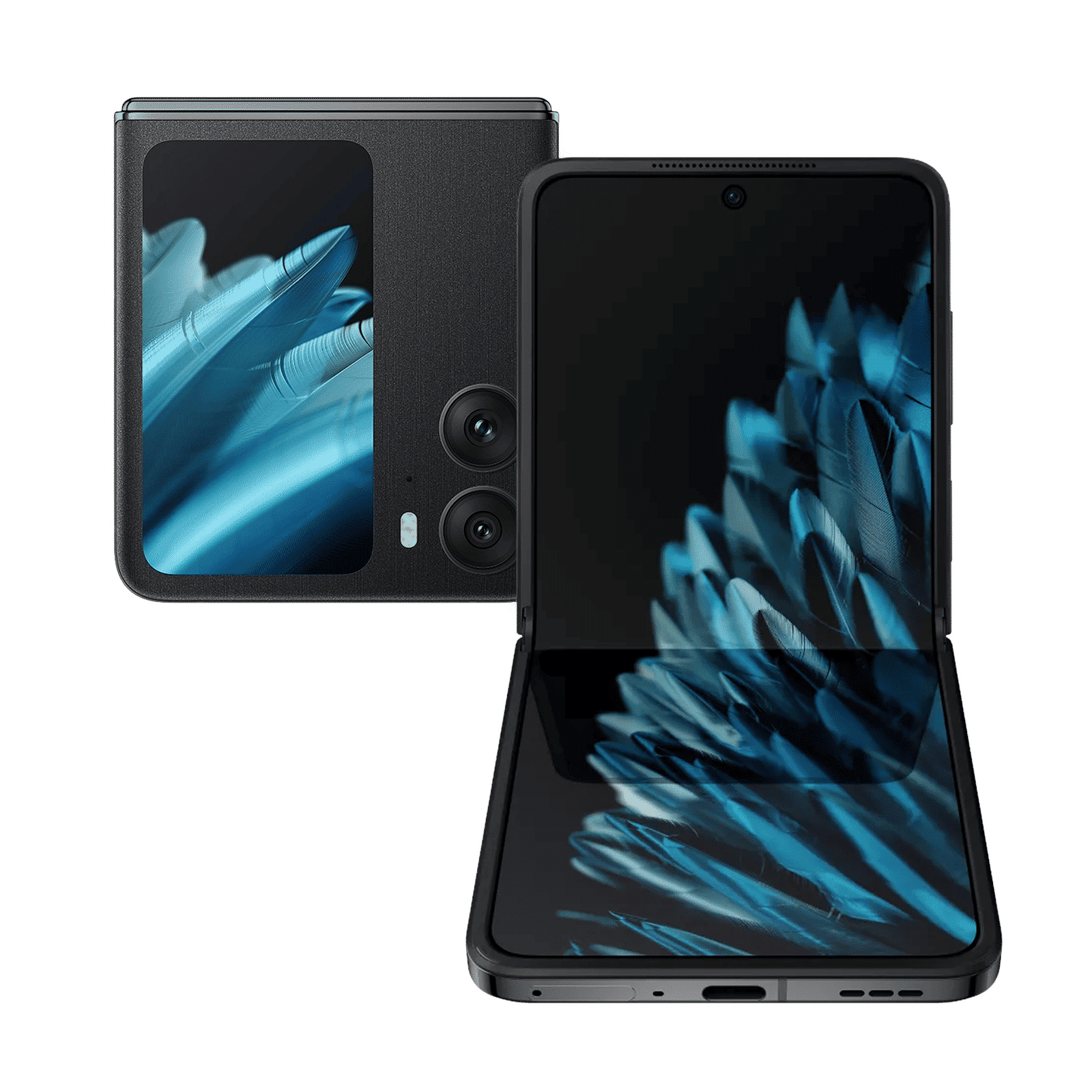 oppo Find N2 Flip 5G (8GB RAM, 256GB, Astral Black) | With 44W SUPERVOO Flash Charger_1