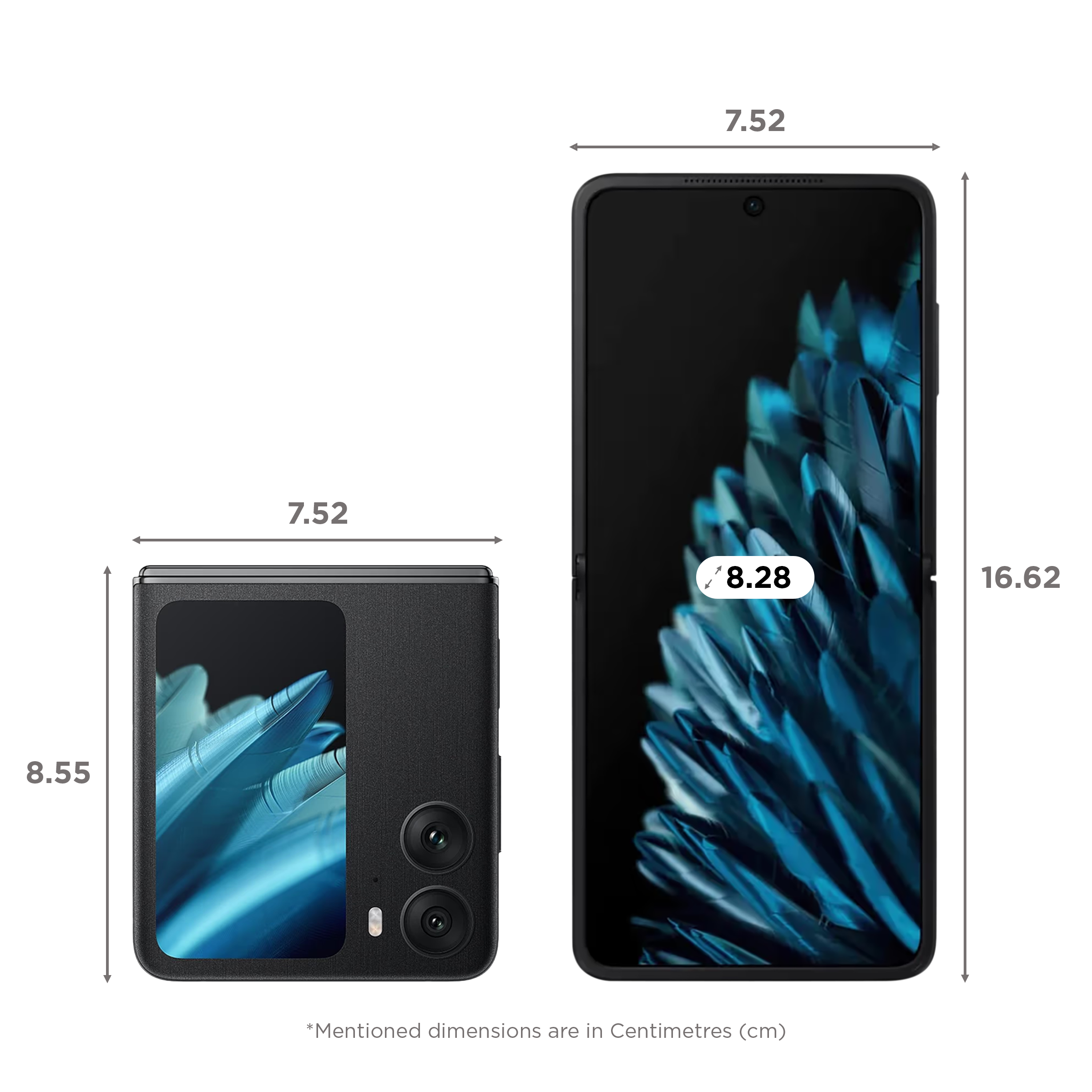 oppo Find N2 Flip 5G (8GB RAM, 256GB, Astral Black) | With 44W SUPERVOO Flash Charger_2