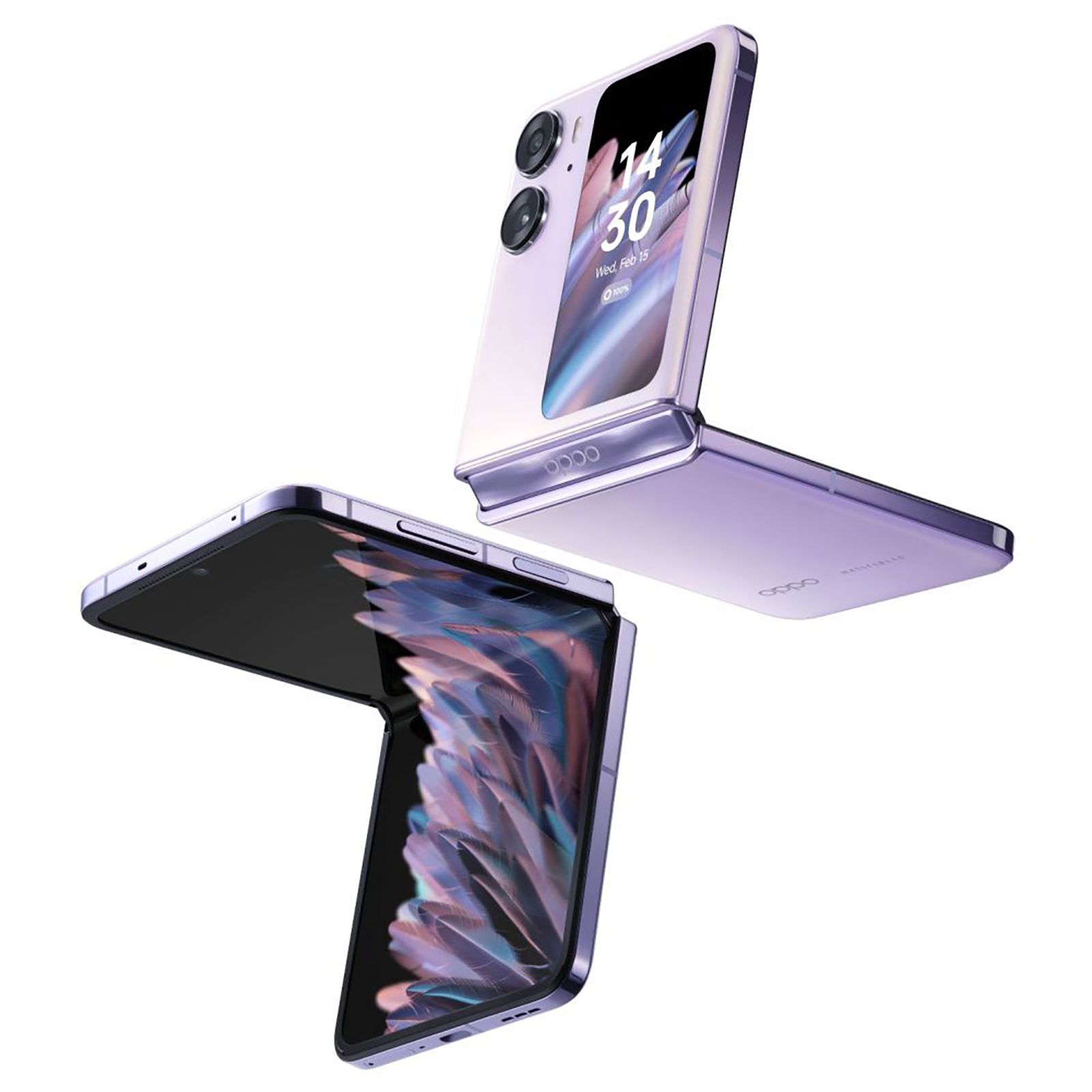oppo Find N2 Flip 5G (8GB RAM, 256GB, Moonlit Purple) | With 44W SUPERVOO Flash Charger_14
