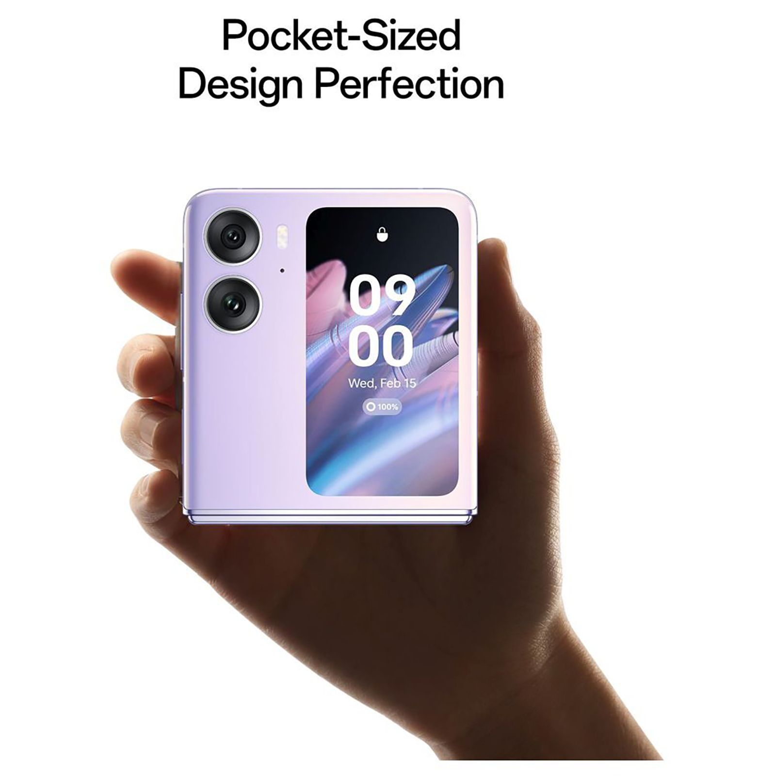 oppo Find N2 Flip 5G (8GB RAM, 256GB, Moonlit Purple) | With 44W SUPERVOO Flash Charger_15