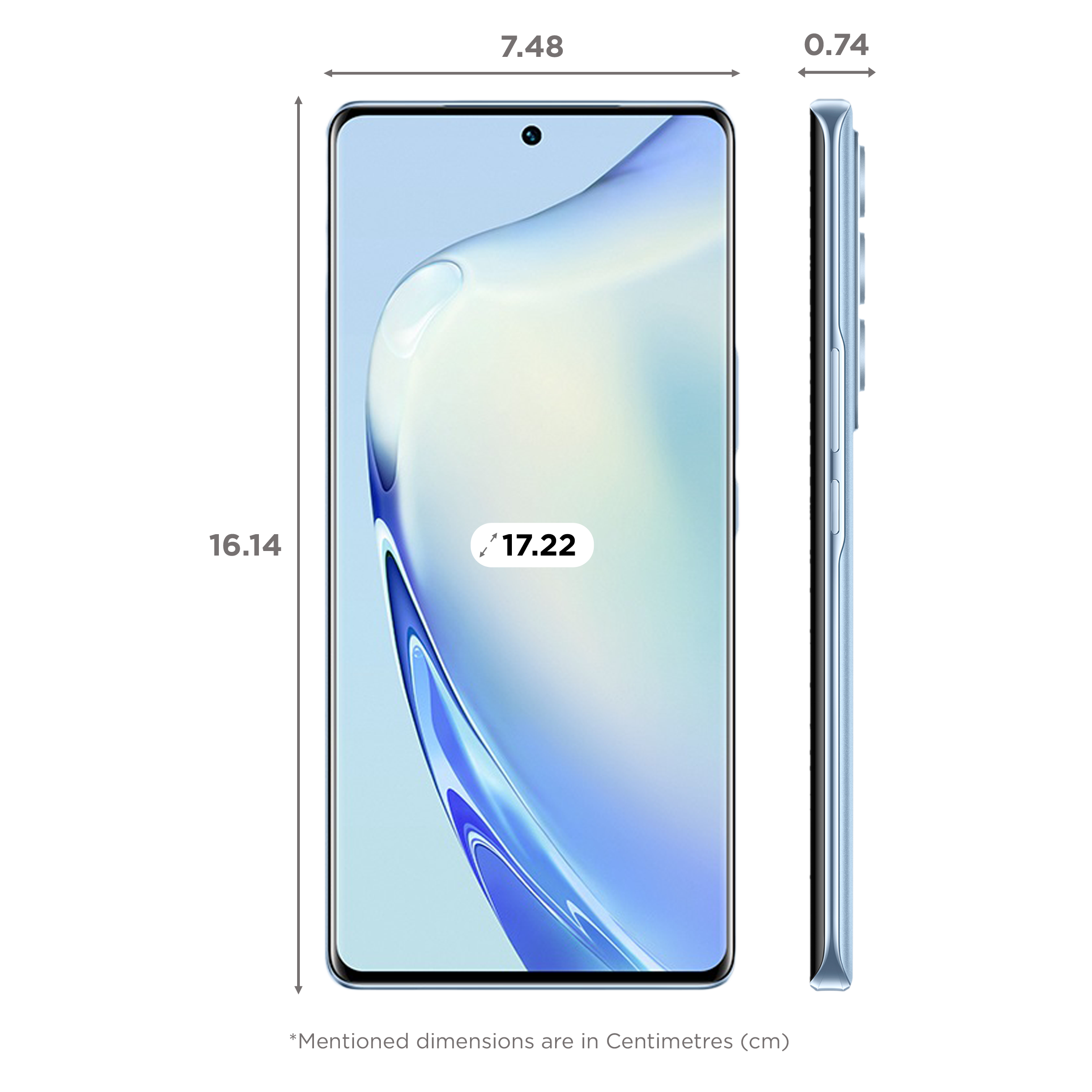 vivo V27 Pro 5G (8GB RAM, 256GB, Magic Blue)_2