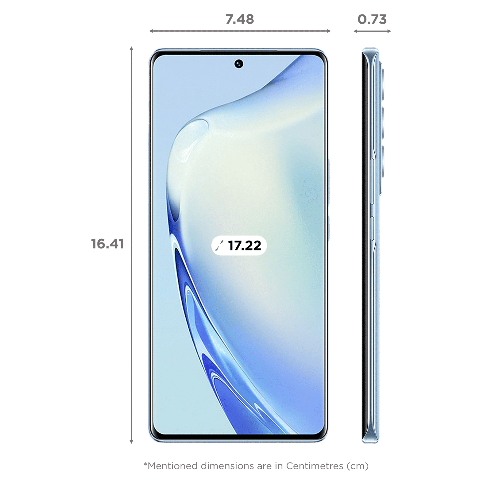 vivo V27 5G (8GB RAM, 128GB, Magic Blue)_2
