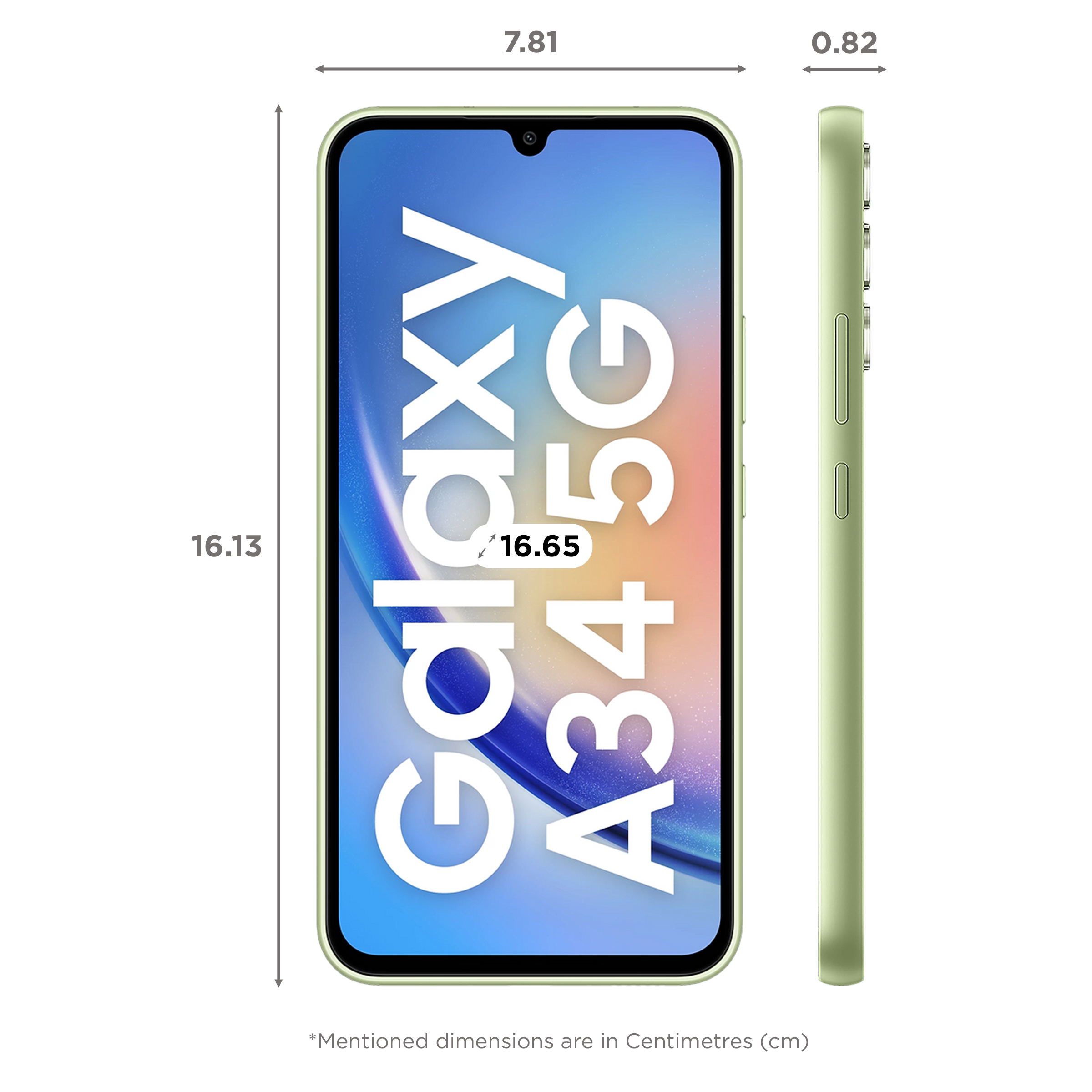 SAMSUNG Galaxy A34 5G (8GB RAM, 128GB, Awesome Lime)_2