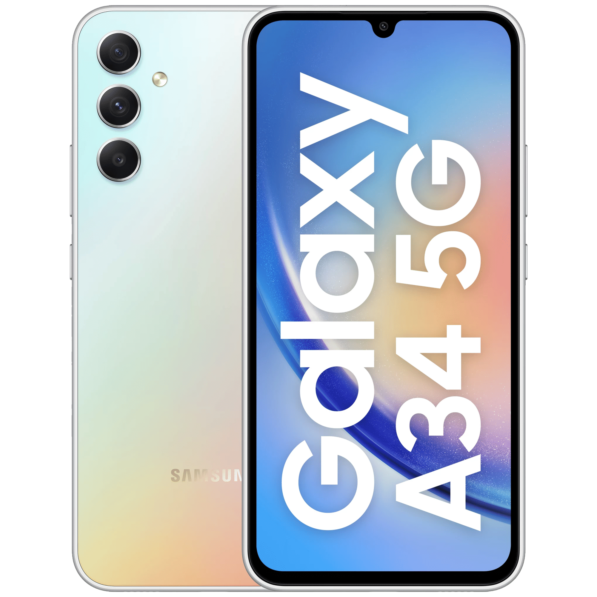 SAMSUNG Galaxy A34 5G (8GB RAM, 256GB, Awesome Silver)_1