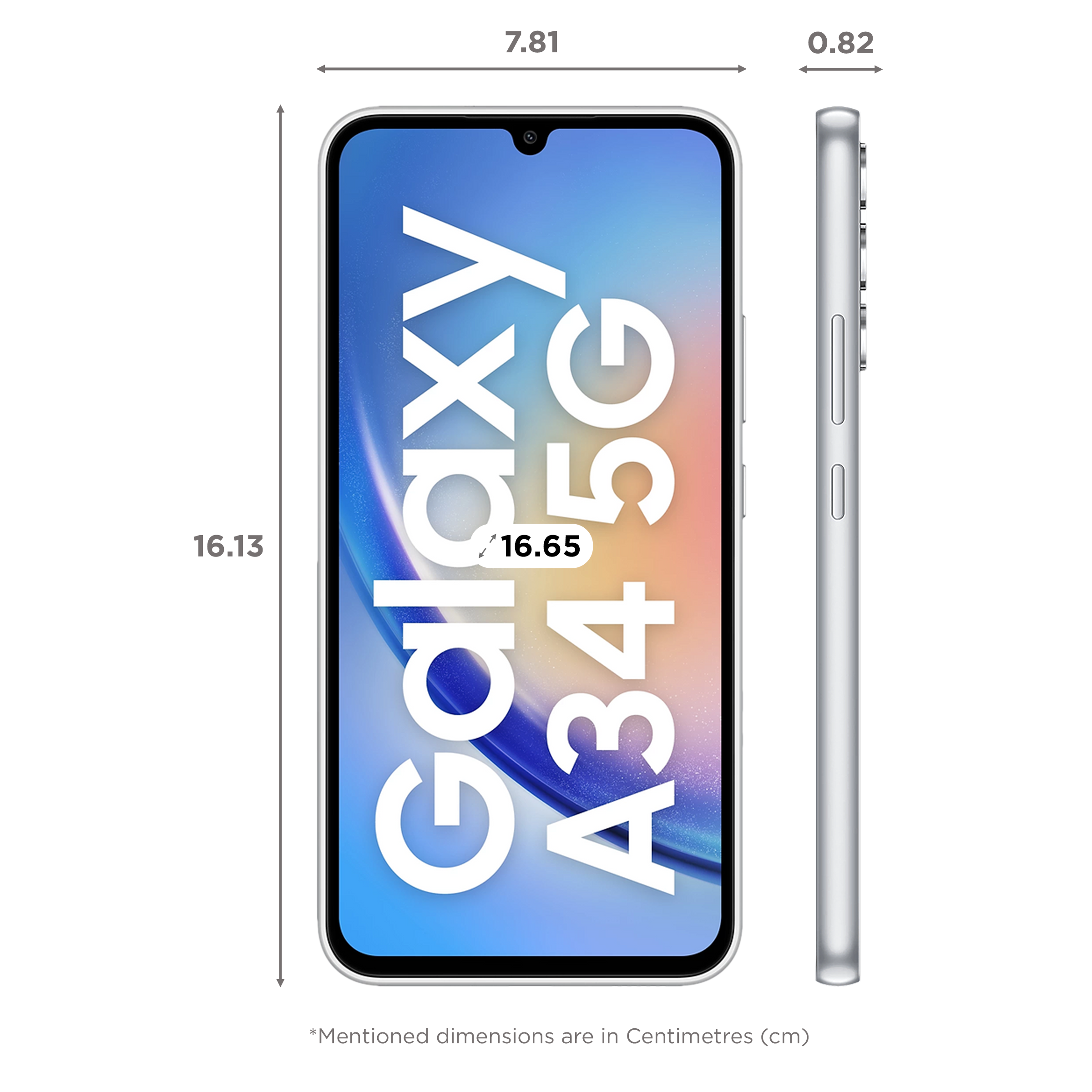 SAMSUNG Galaxy A34 5G (8GB RAM, 256GB, Awesome Silver)_2