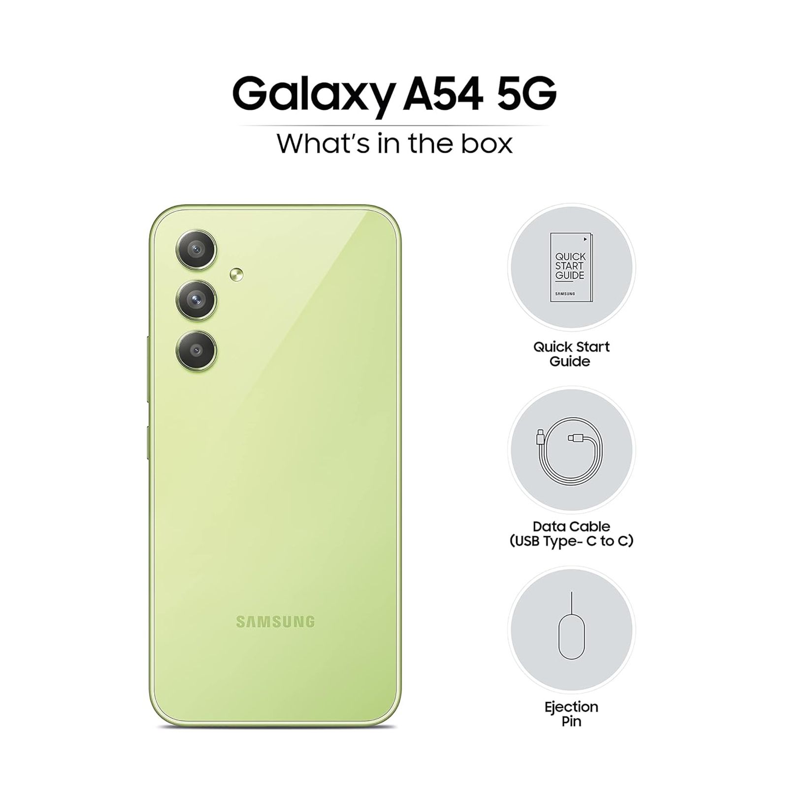 SAMSUNG Galaxy A54 5G (8GB RAM, 128GB, Awesome Lime)_10