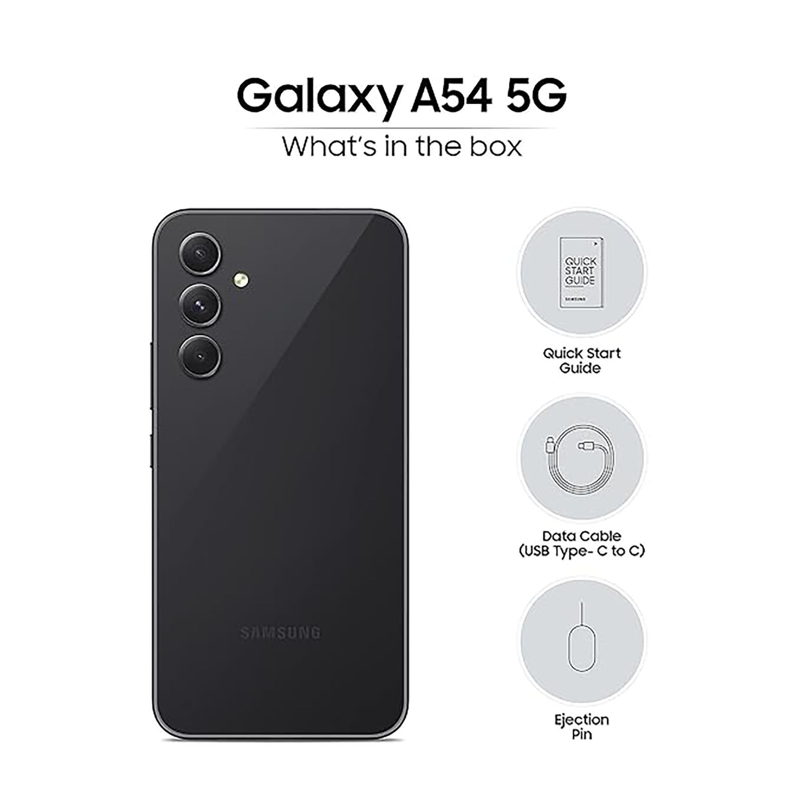 SAMSUNG Galaxy A54 5G (8GB RAM, 256GB, Awesome Graphite)_10