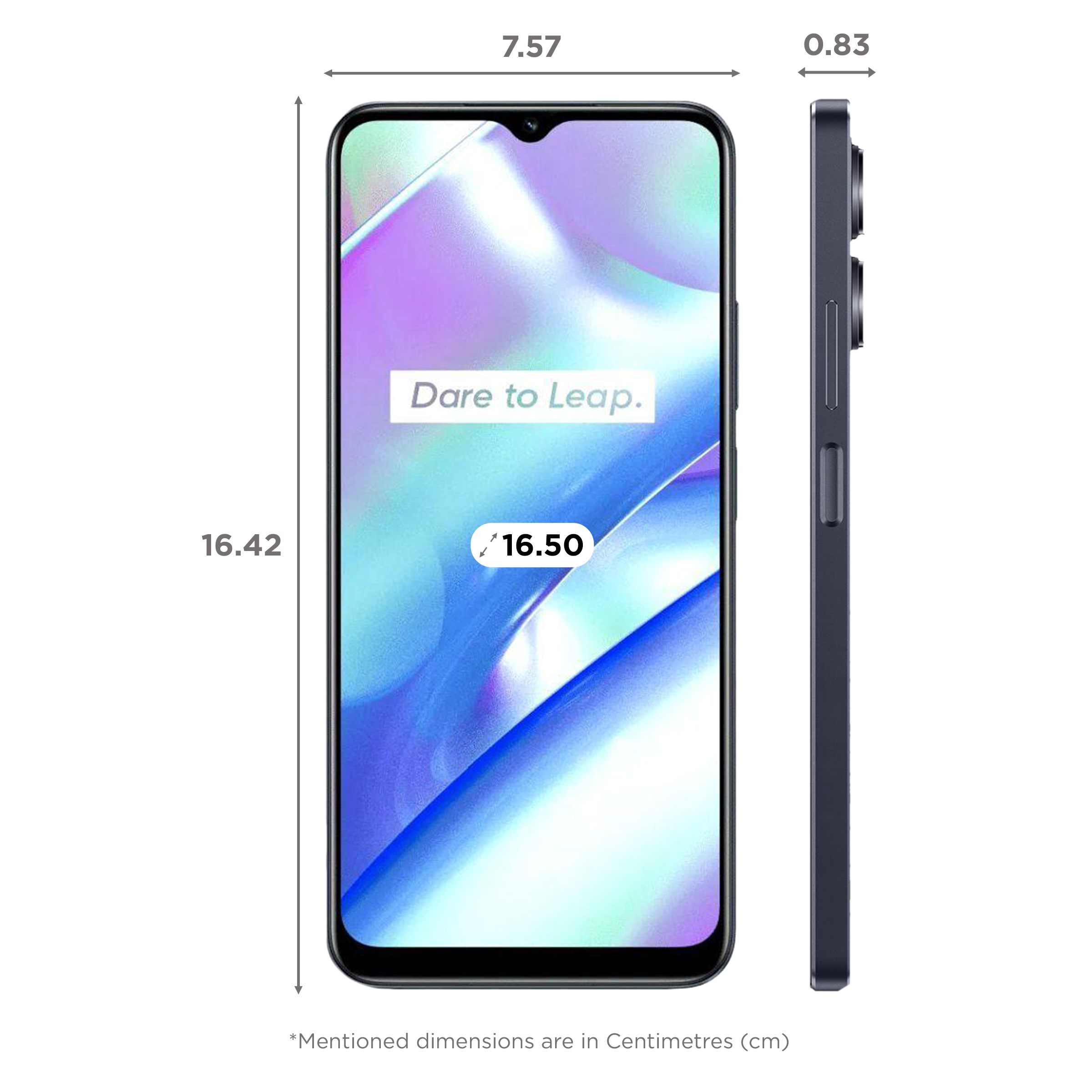 realme C33 2023 (4GB RAM, 128GB, Night Sea)_2