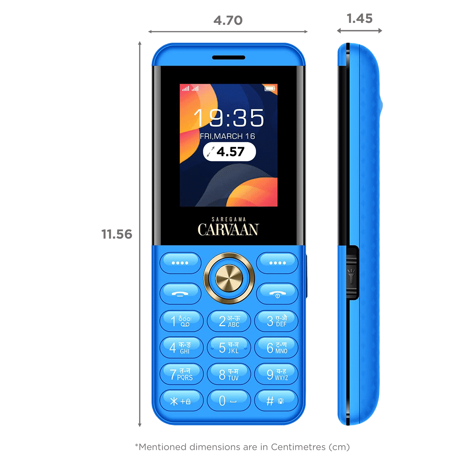 SAREGAMA Carvaan Hindi Don M12 (32MB, Dual SIM, Orchid Blue)_2