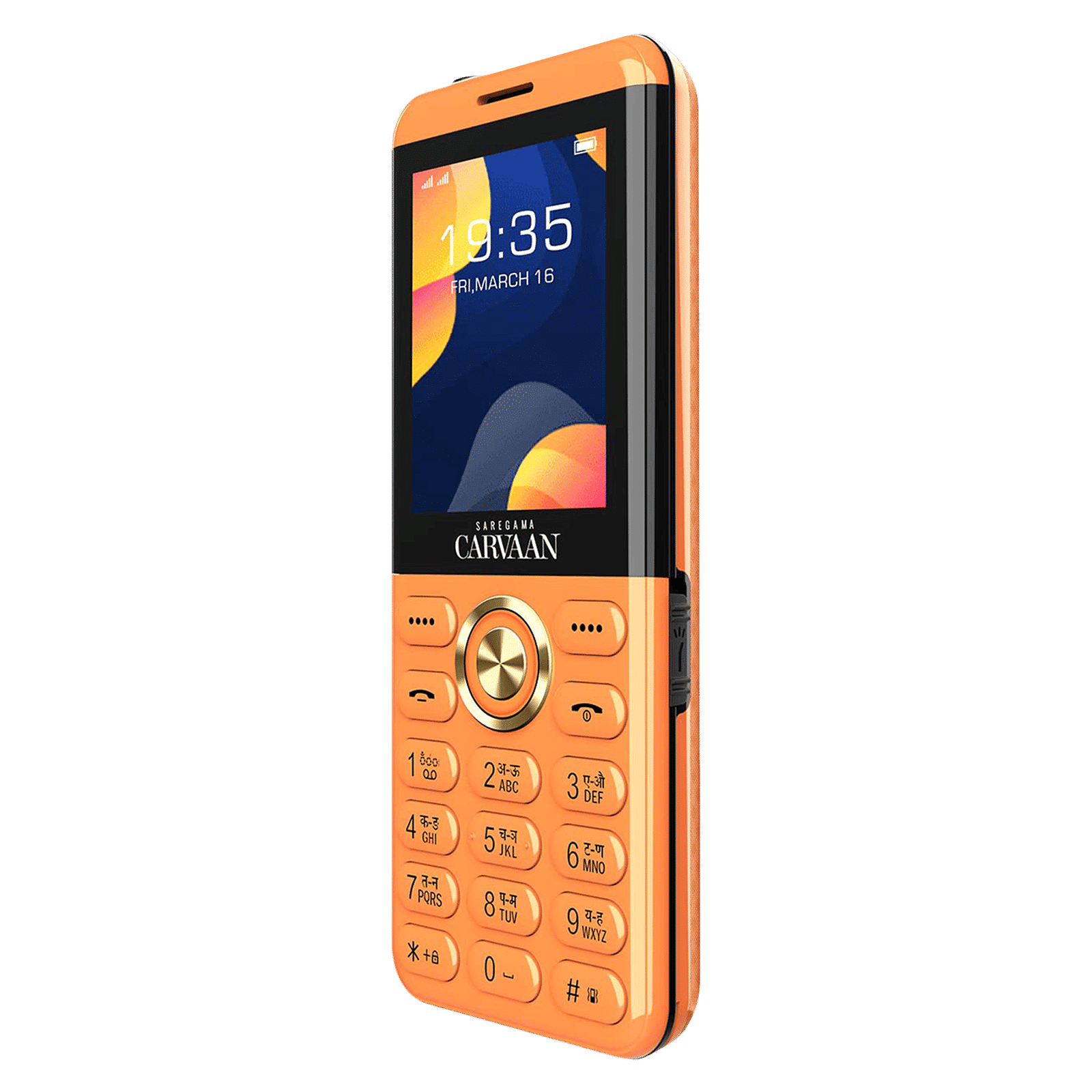 SAREGAMA Carvaan Hindi Don M12 (32MB, Dual SIM, Iris Orange)_4