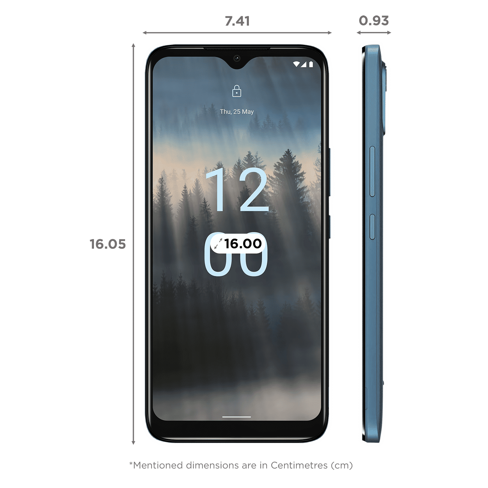 NOKIA C12 Pro (3GB RAM, 64GB, Dark Cyan)_2