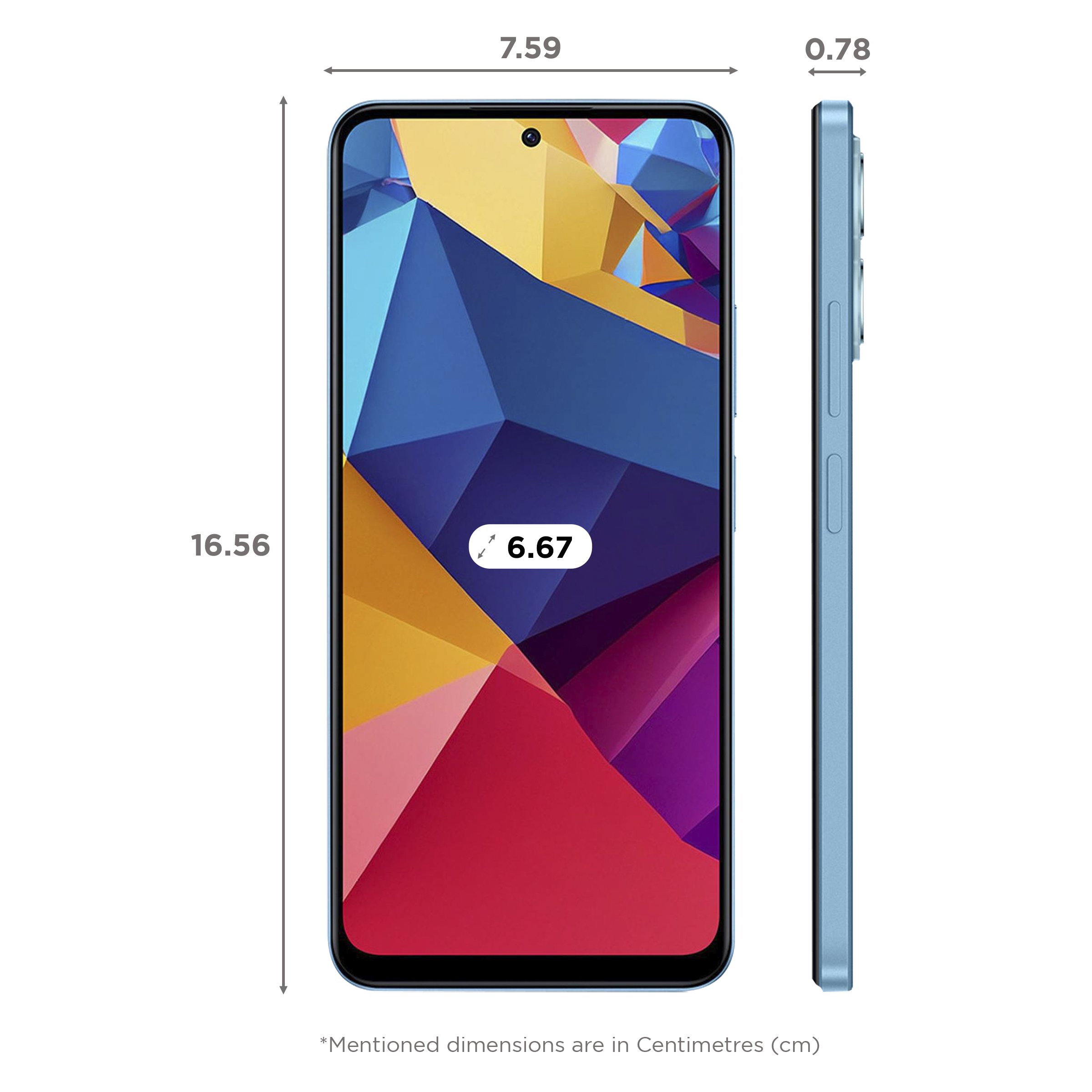 Redmi Note 12 (6GB RAM, 64GB, Ice Blue) Redmi Note 12 (6GB RAM, 64GB, Ice Blue)_2