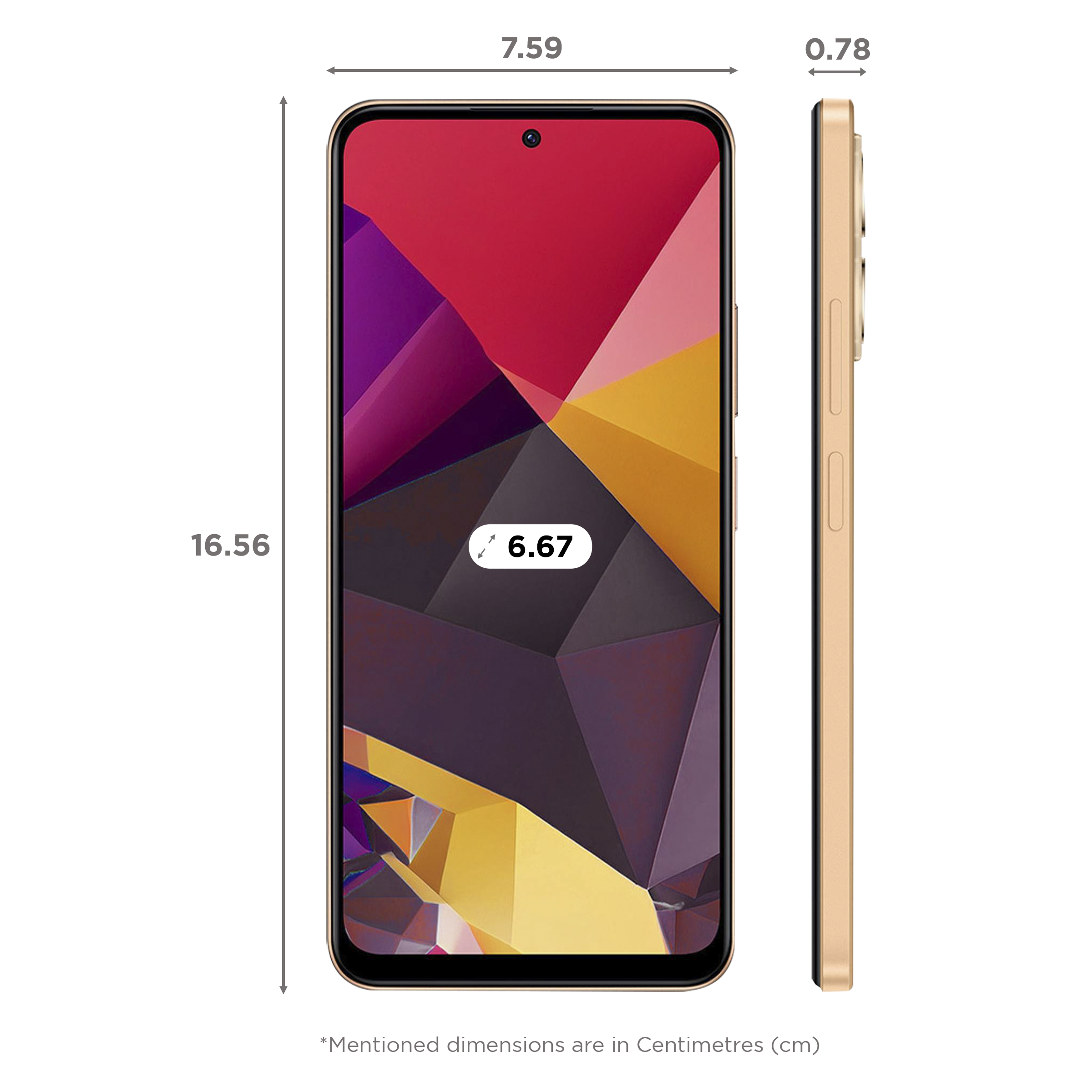 Redmi Note 12 (6GB RAM, 64GB, Sunrise Gold)_2