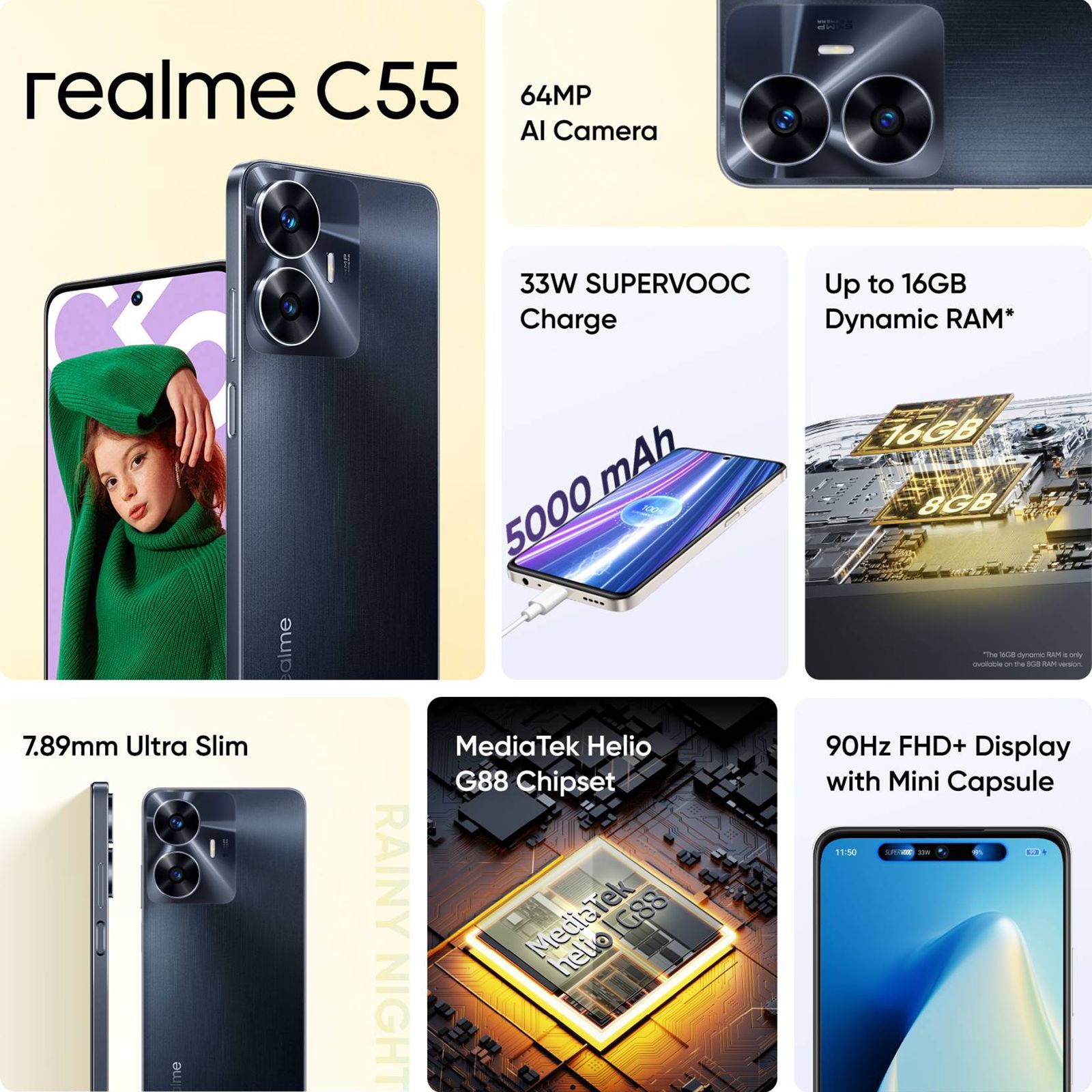 realme C55 (6GB RAM, 64GB, Rainy Night) realme C55 (6GB RAM, 64GB, Rainy Night)_9