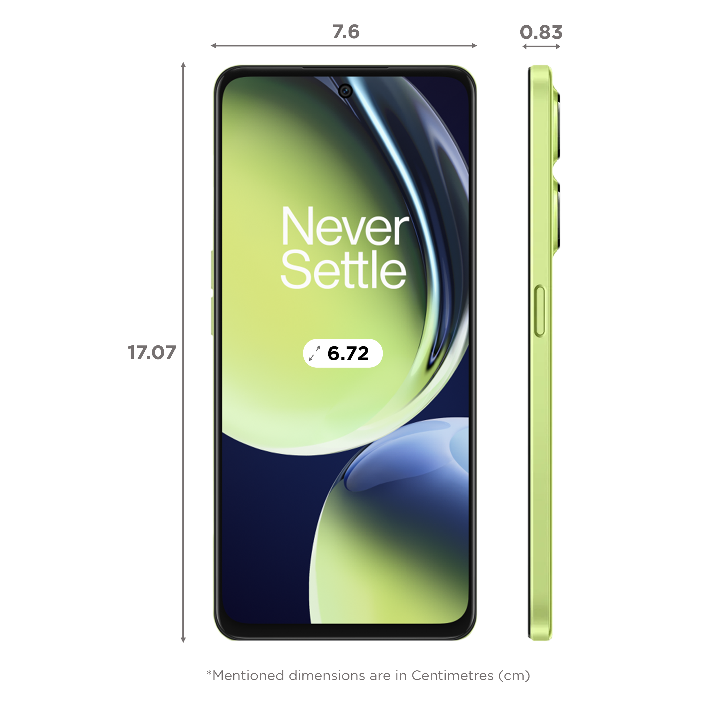 OnePlus Nord CE 3 Lite 5G (8GB RAM, 128GB, Pastel Lime)_2