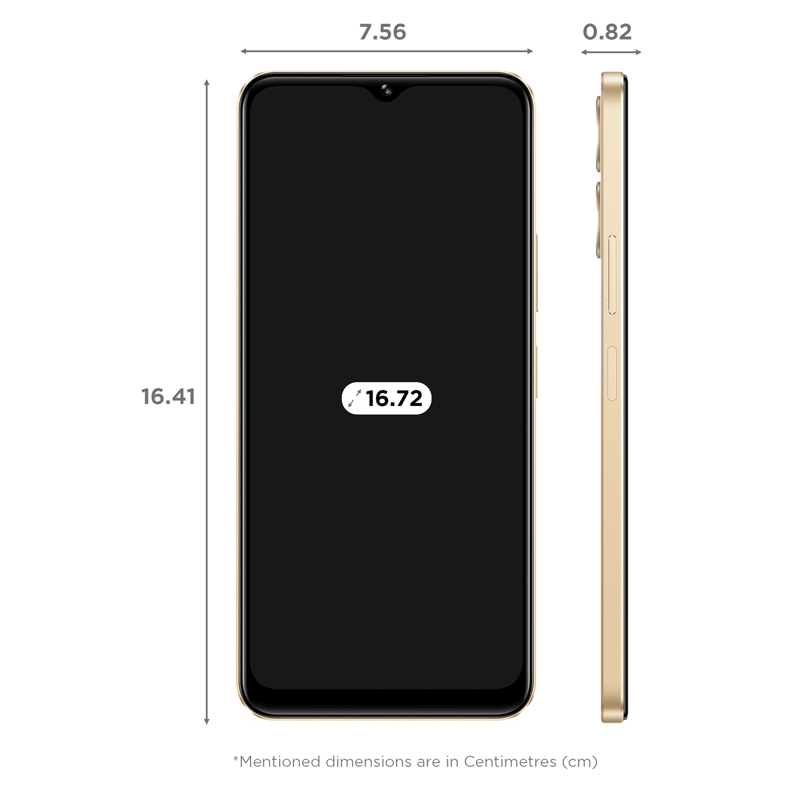 vivo T2x 5G (4GB RAM, 128GB, Aurora Gold)_2