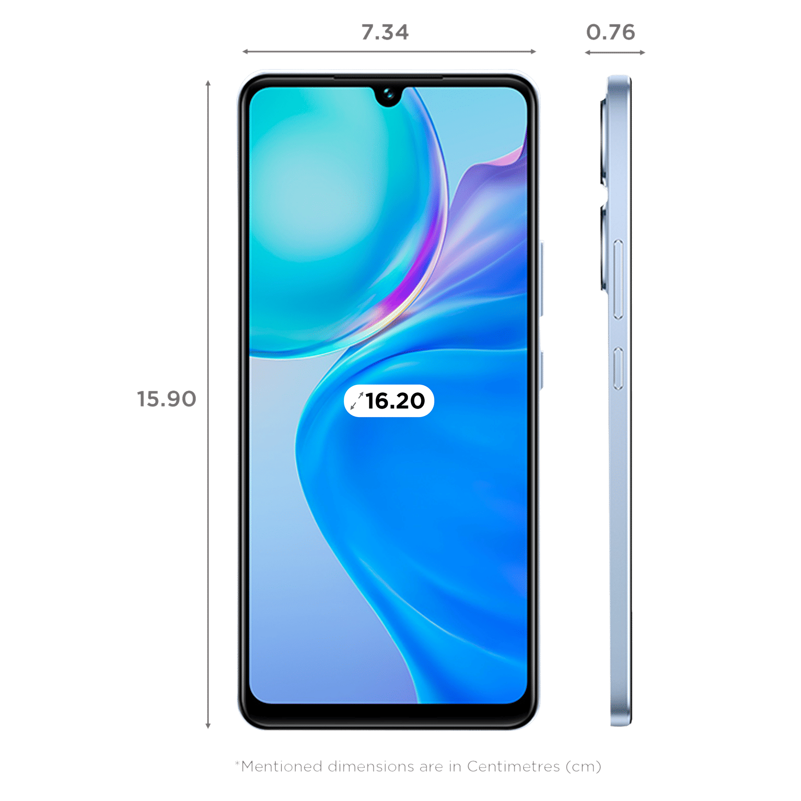vivo Y100A 5G (8GB RAM, 256GB, Pacific Blue) vivo Y100A 5G (8GB RAM, 256GB, Pacific Blue)_2