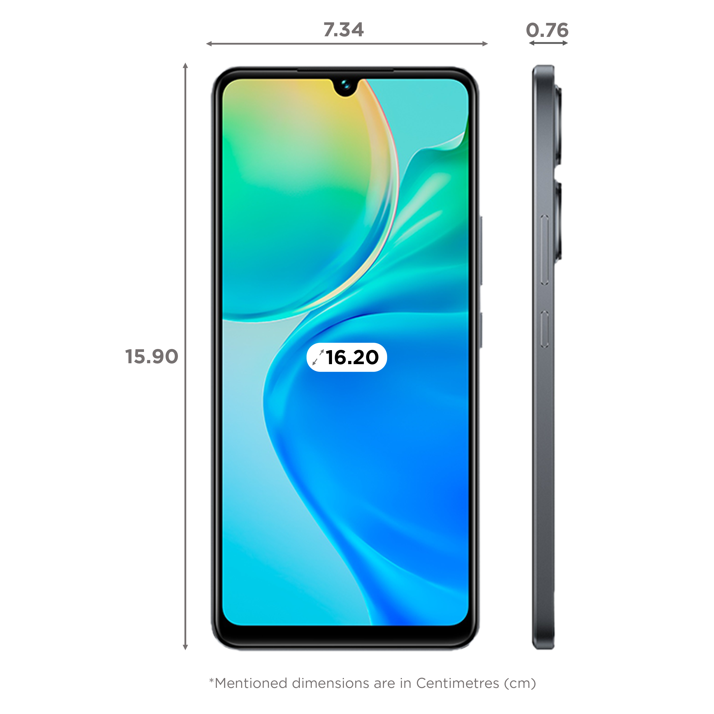 vivo Y100A 5G (8GB RAM, 256GB, Metal Black) vivo Y100A 5G (8GB RAM, 256GB, Metal Black)_2