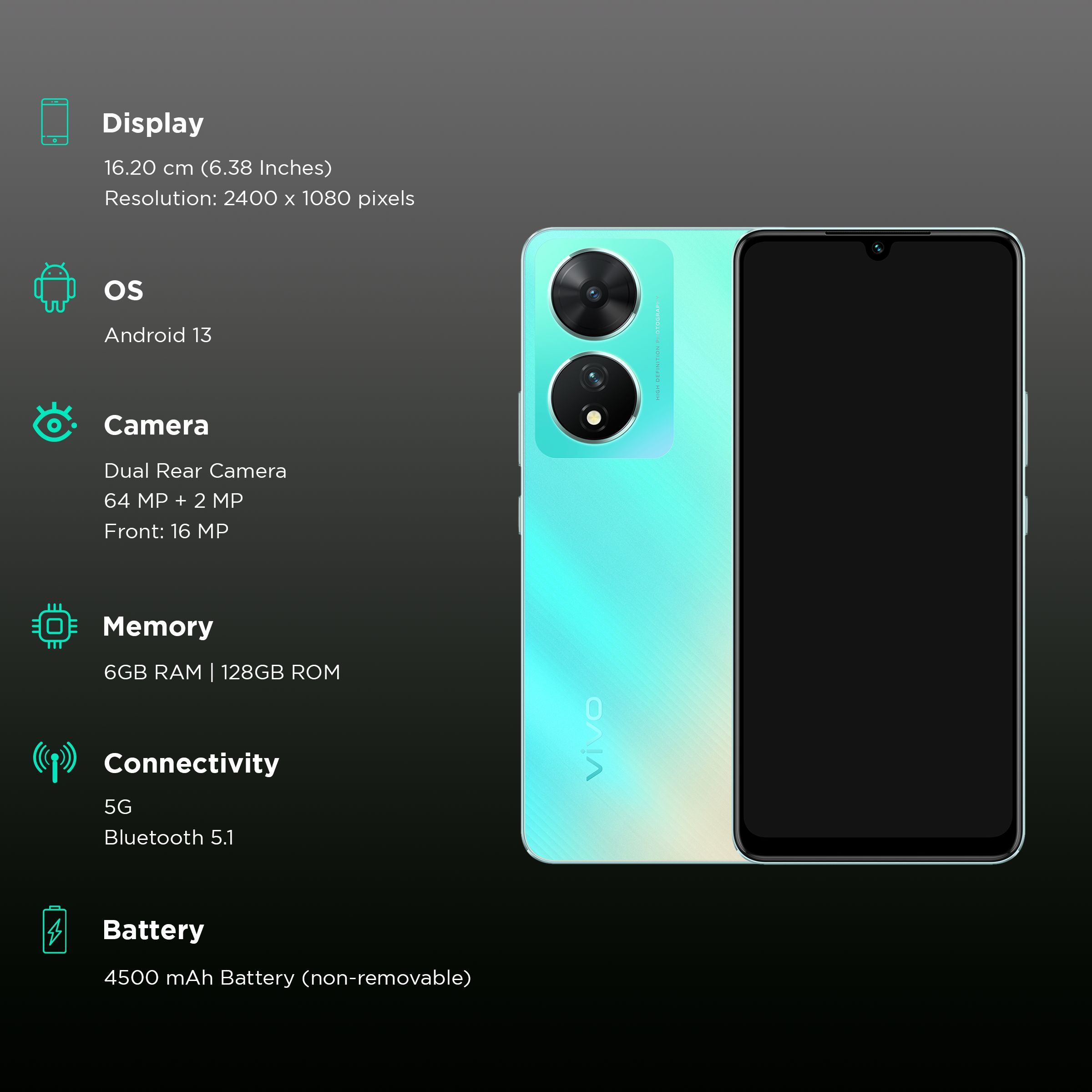 vivo T2 5G (6GB RAM, 128GB, Nitro Blaze)_3