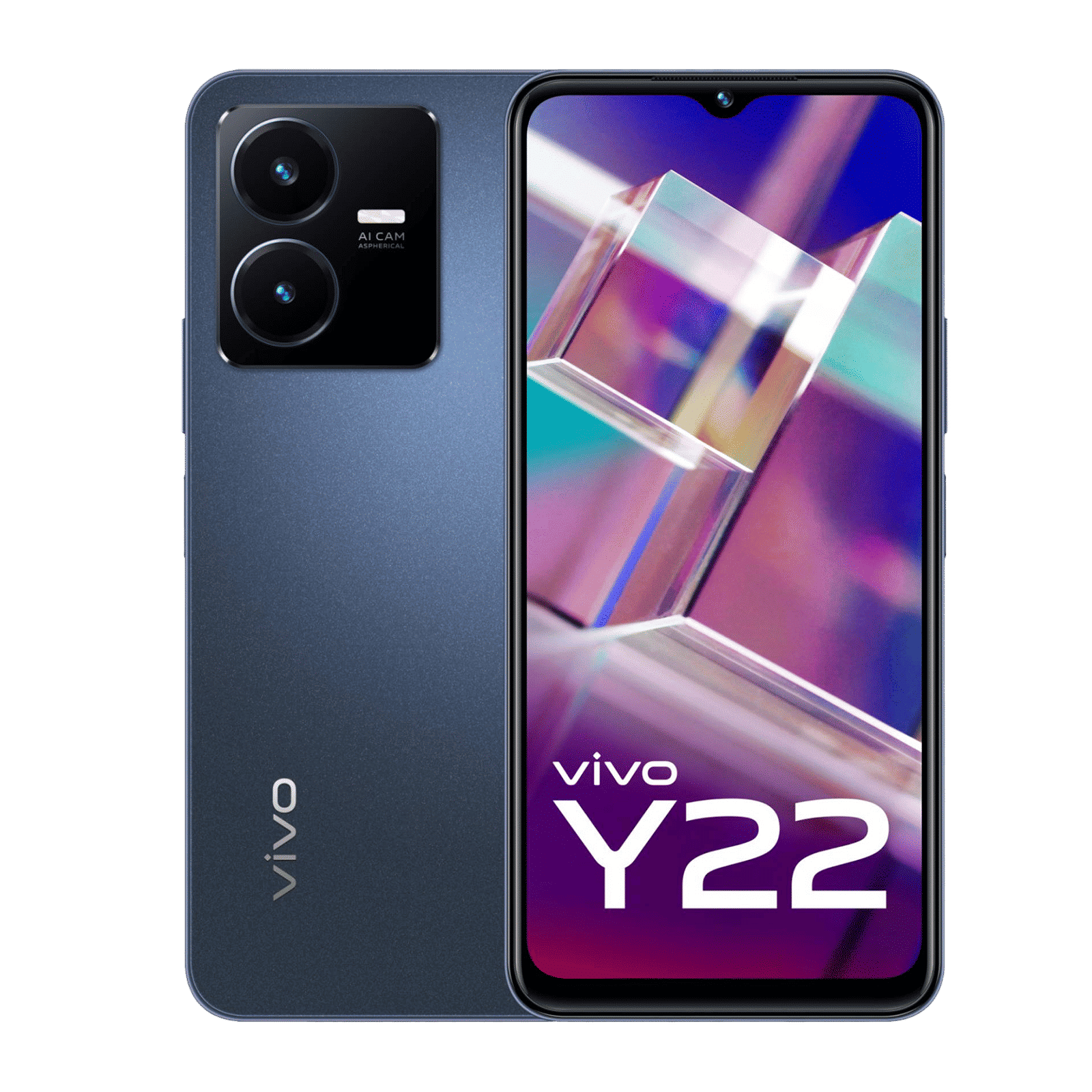 vivo Y22 (4GB RAM, 128GB, Starlit Blue)_1