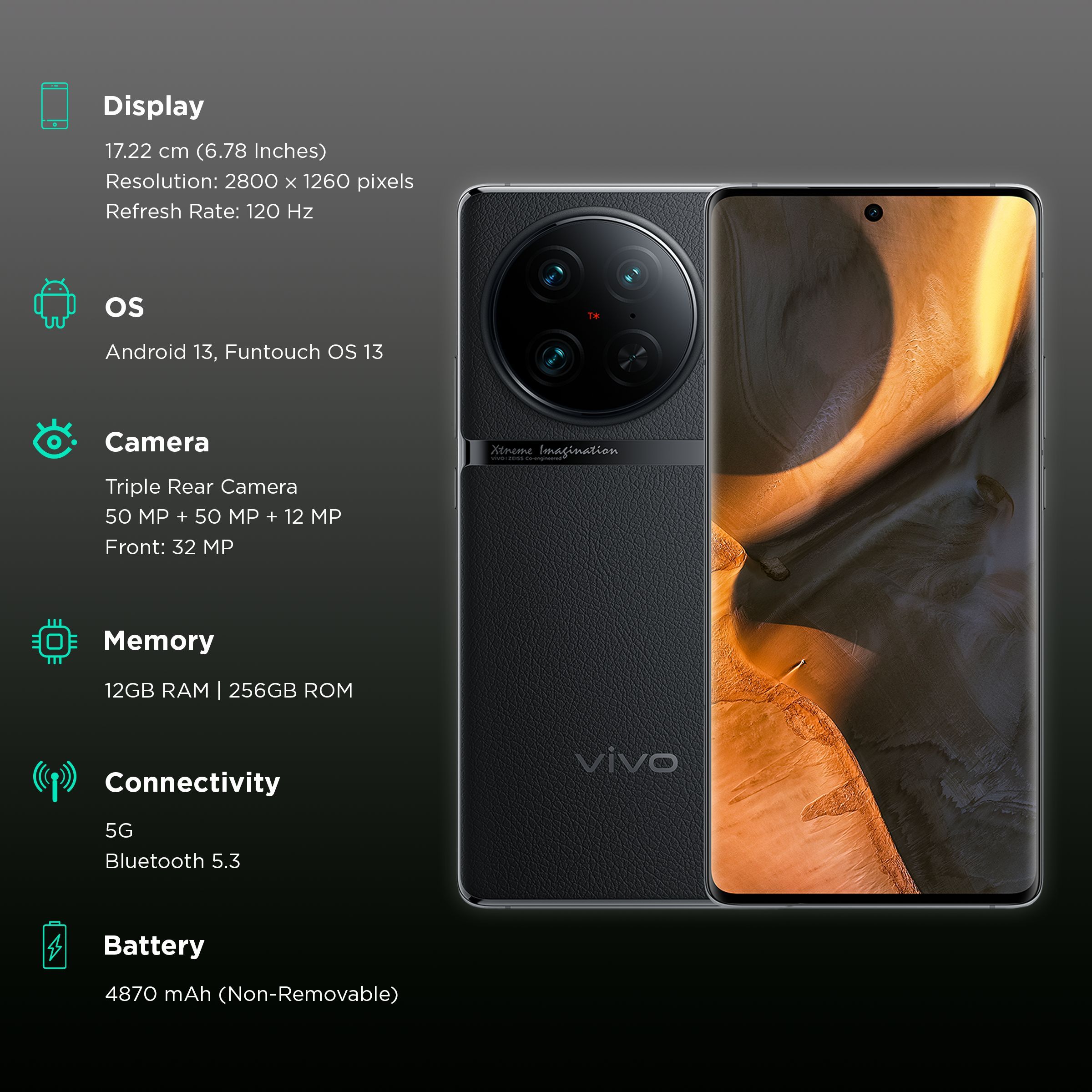 vivo X90 Pro 5G (12GB RAM, 256GB, Legendary Black)_3